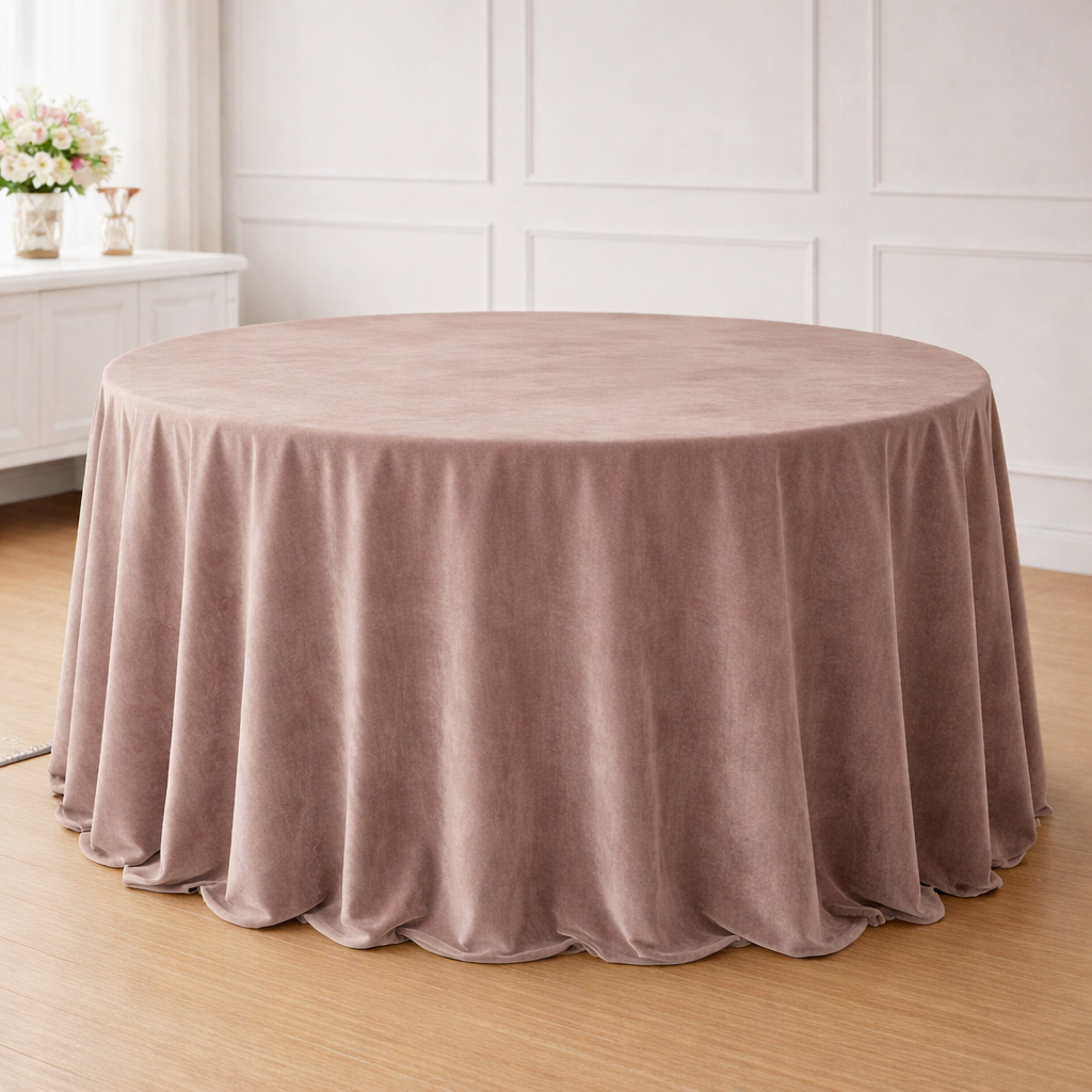 Dusty Pink Velvet Linen