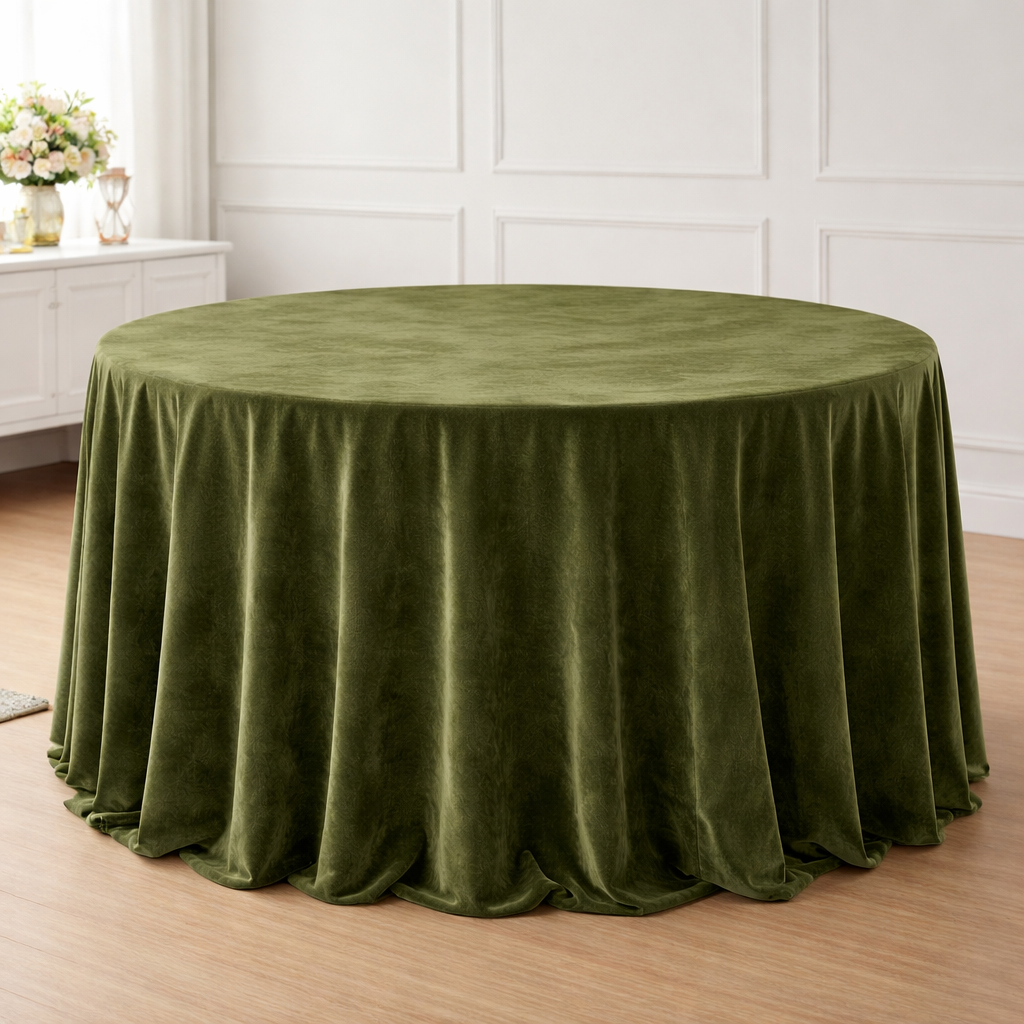 Green Velvet Linen