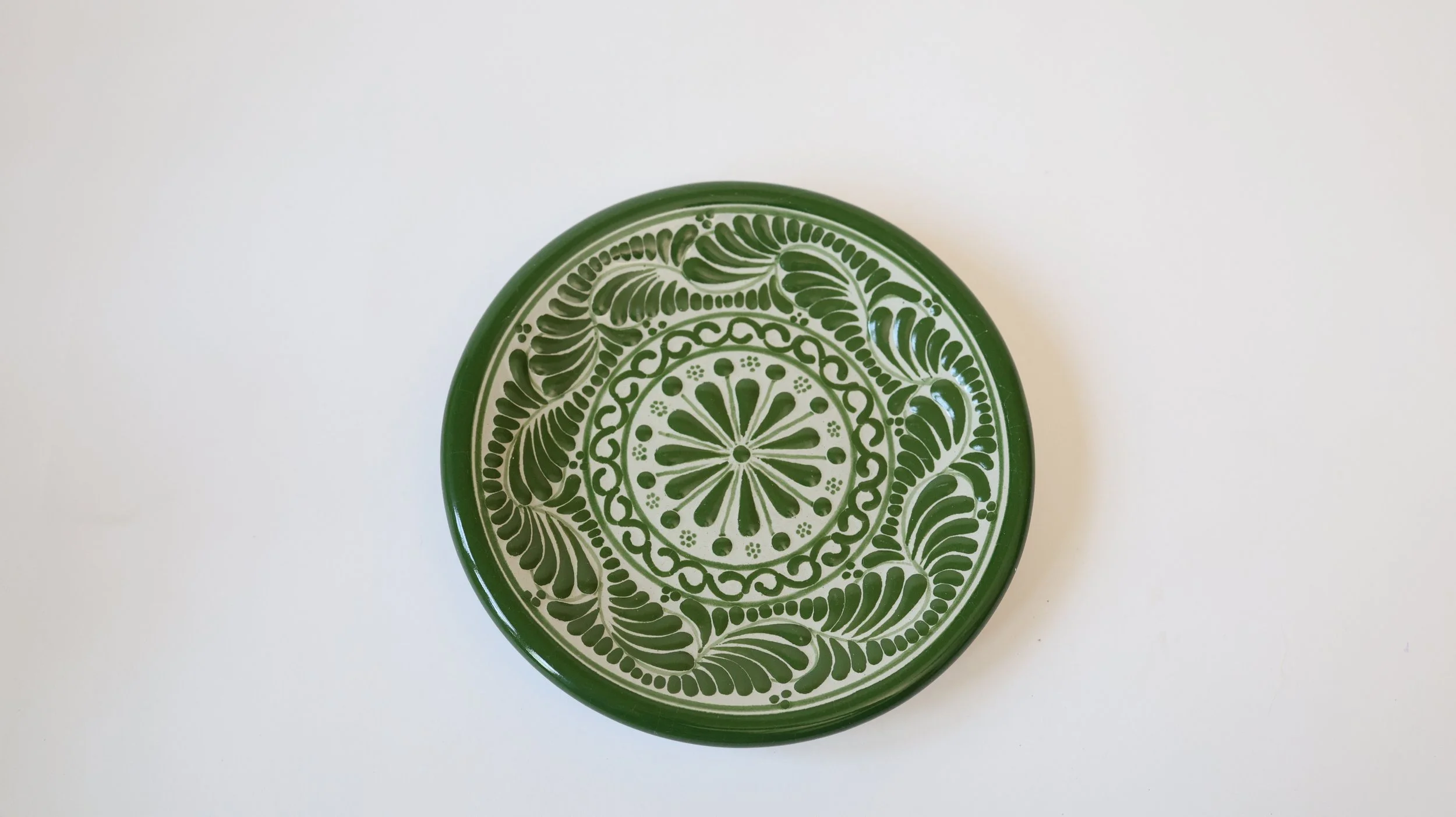 Talavera Verde Plate