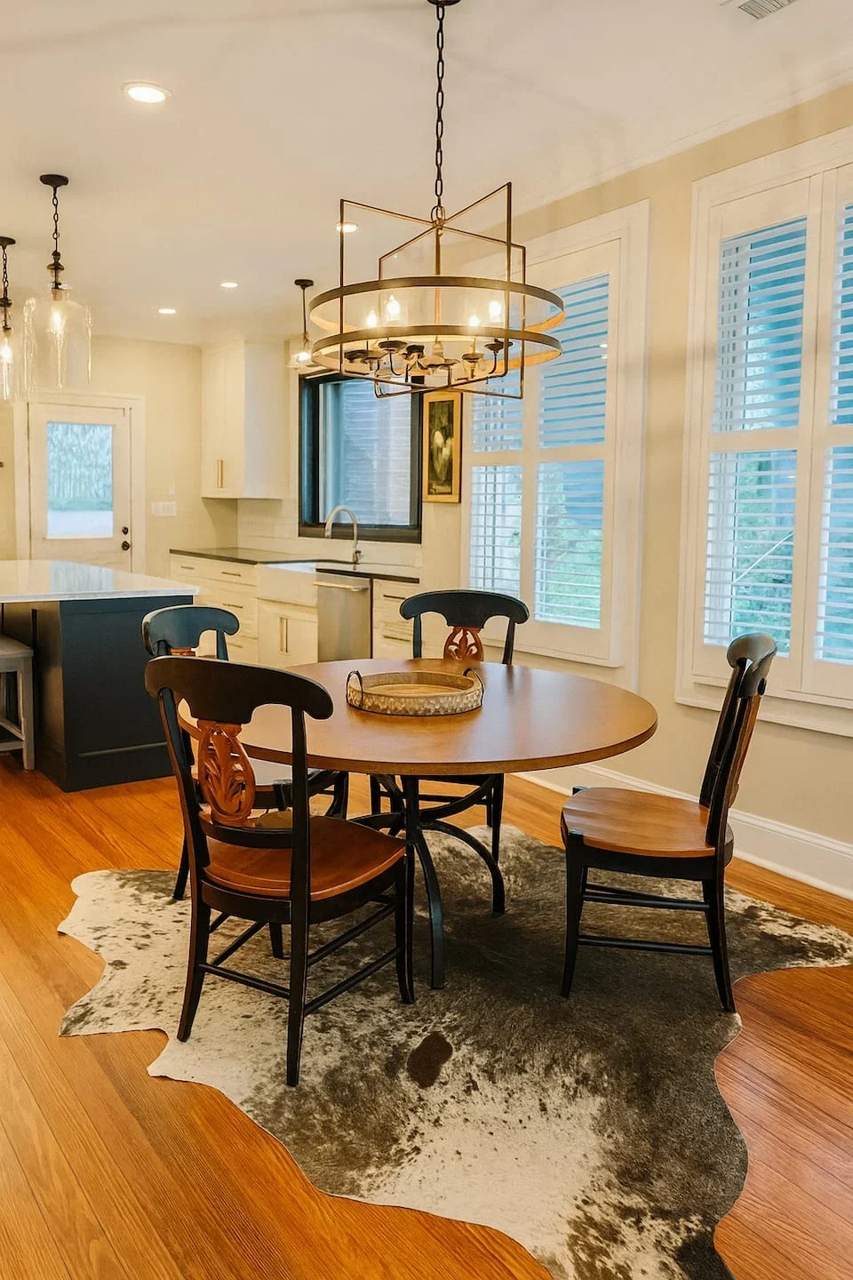 Dining area off kitchen