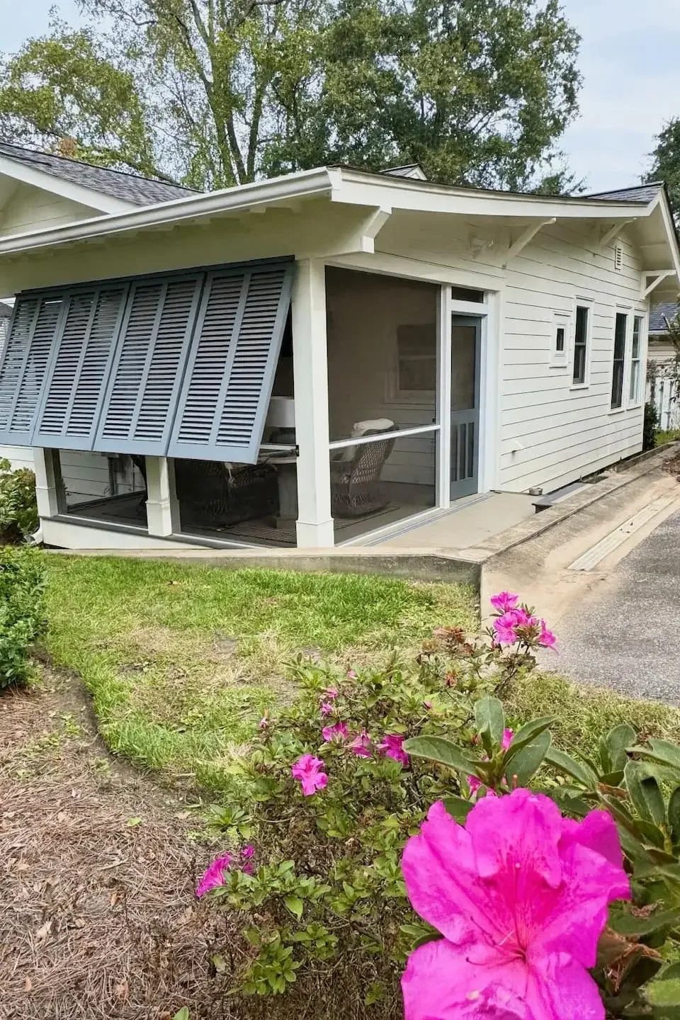 Rear porch