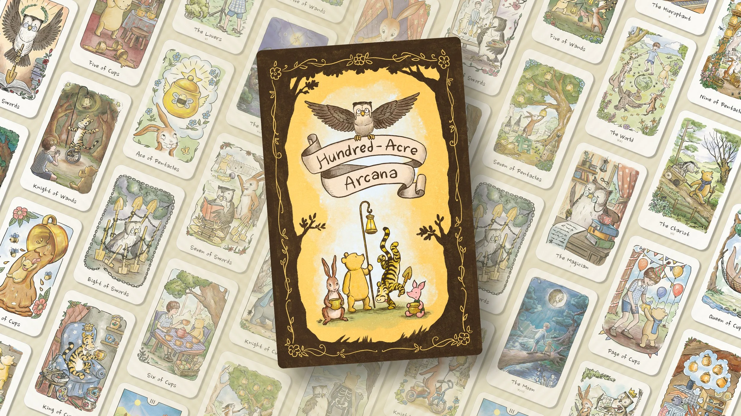Hundred-Acre Arcana Tarot — Standard Edition
