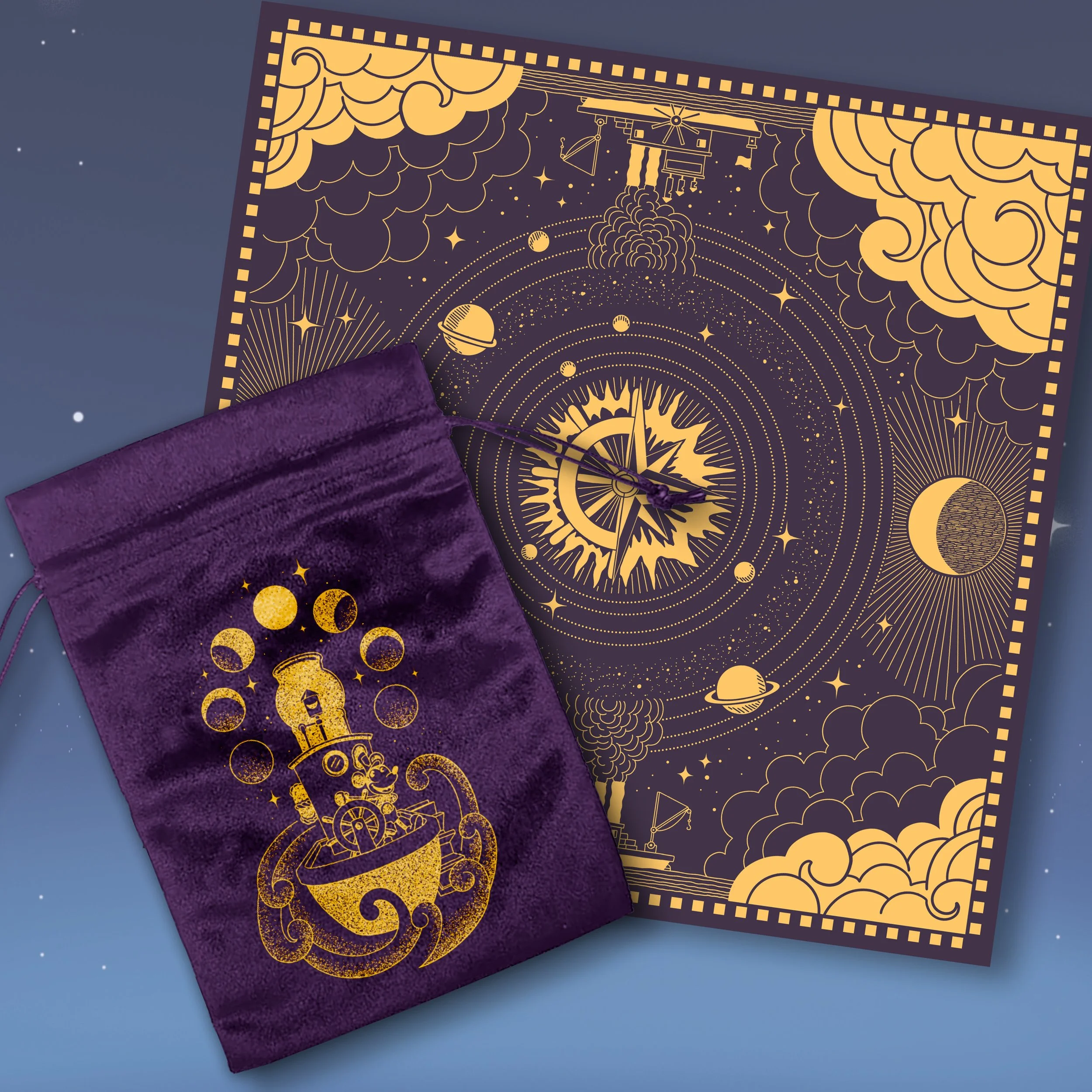 Tarot Pouch & Reading Cloth Sets