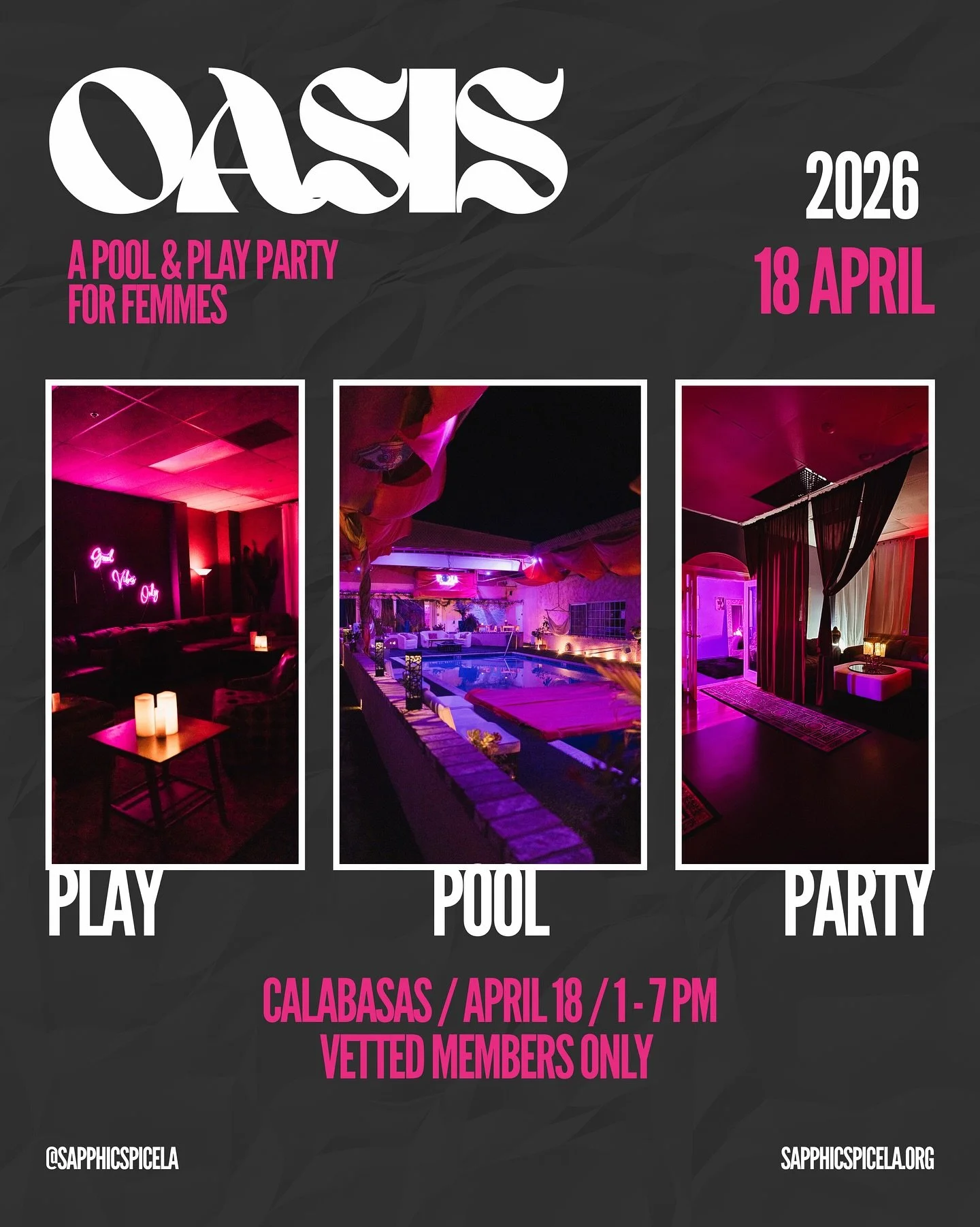 Tickets on sale THIS WEEK! 👀

#sapphic #sapphicla #lesbiansoflosangeles #queernightlife