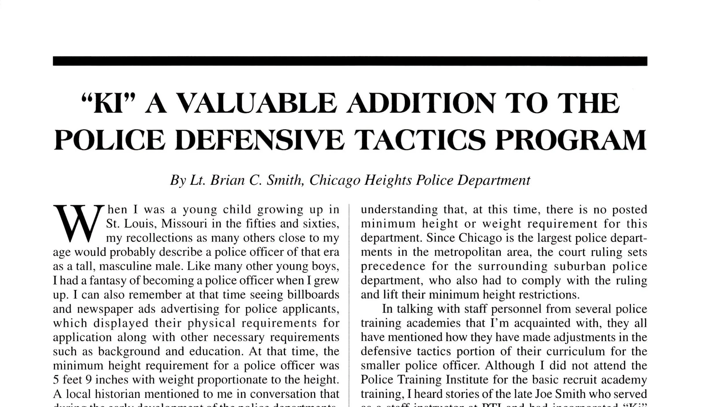 “KI” and Defense tactics
