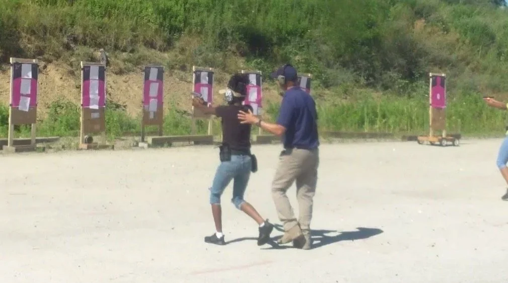 BASIC PISTOL FUNDAMENTALS FOR CHILDREN OF POLICE OFFICERS