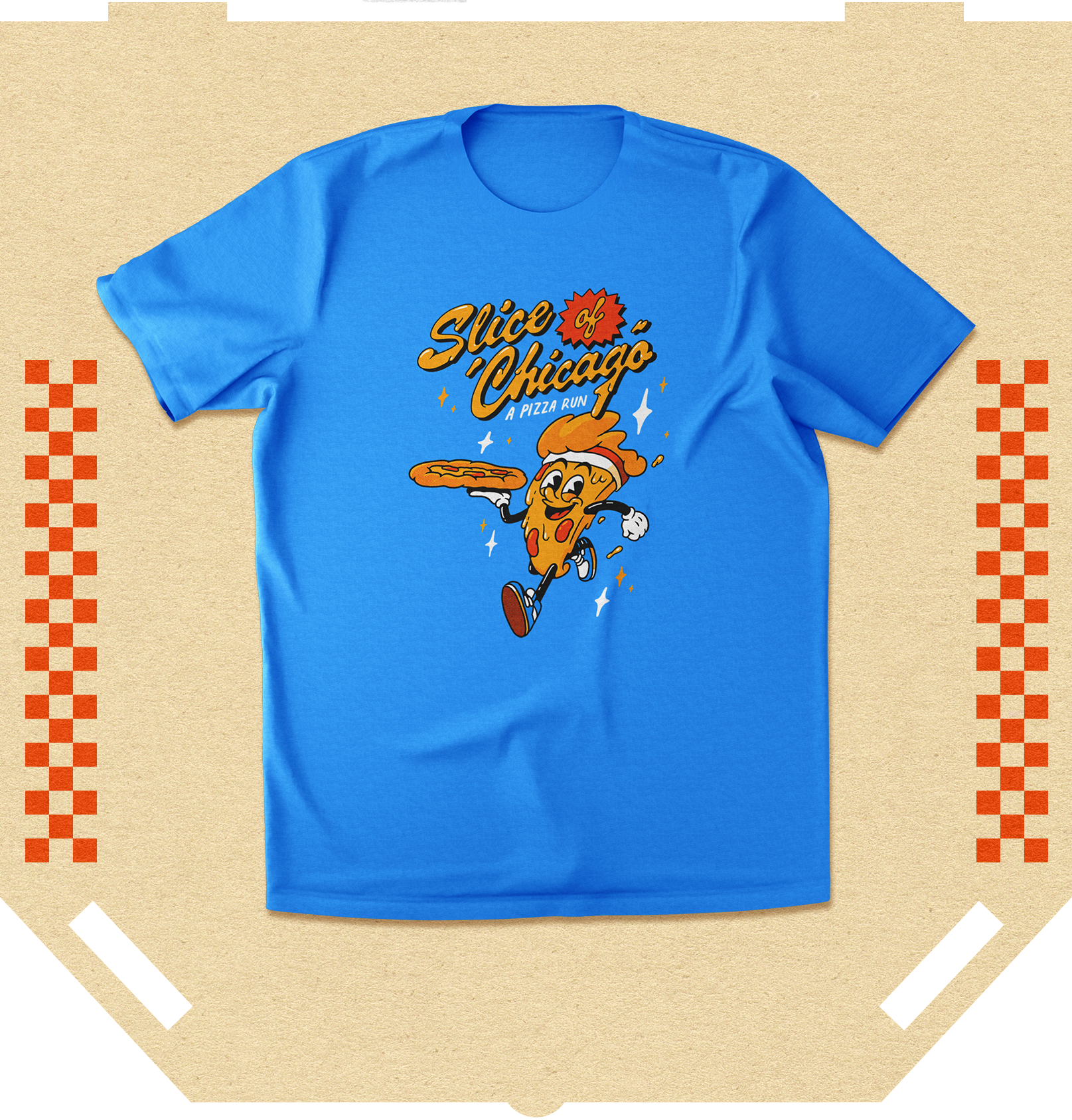 Slice of Chicago Pizza Run Shirt