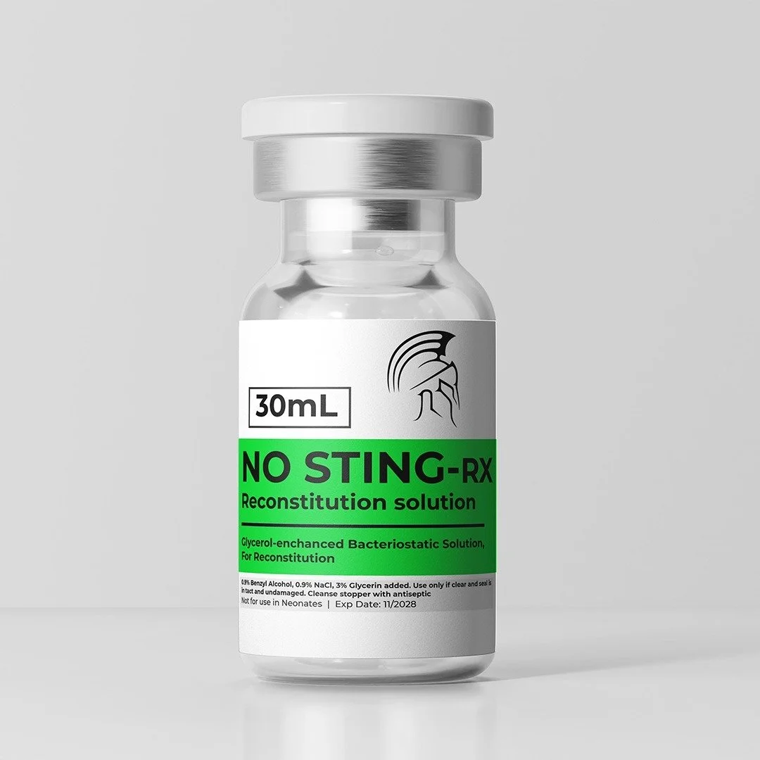 NO STING-RX: (GLYCEROL-ENHANCED BACTERIOSTATIC SOLUTION)