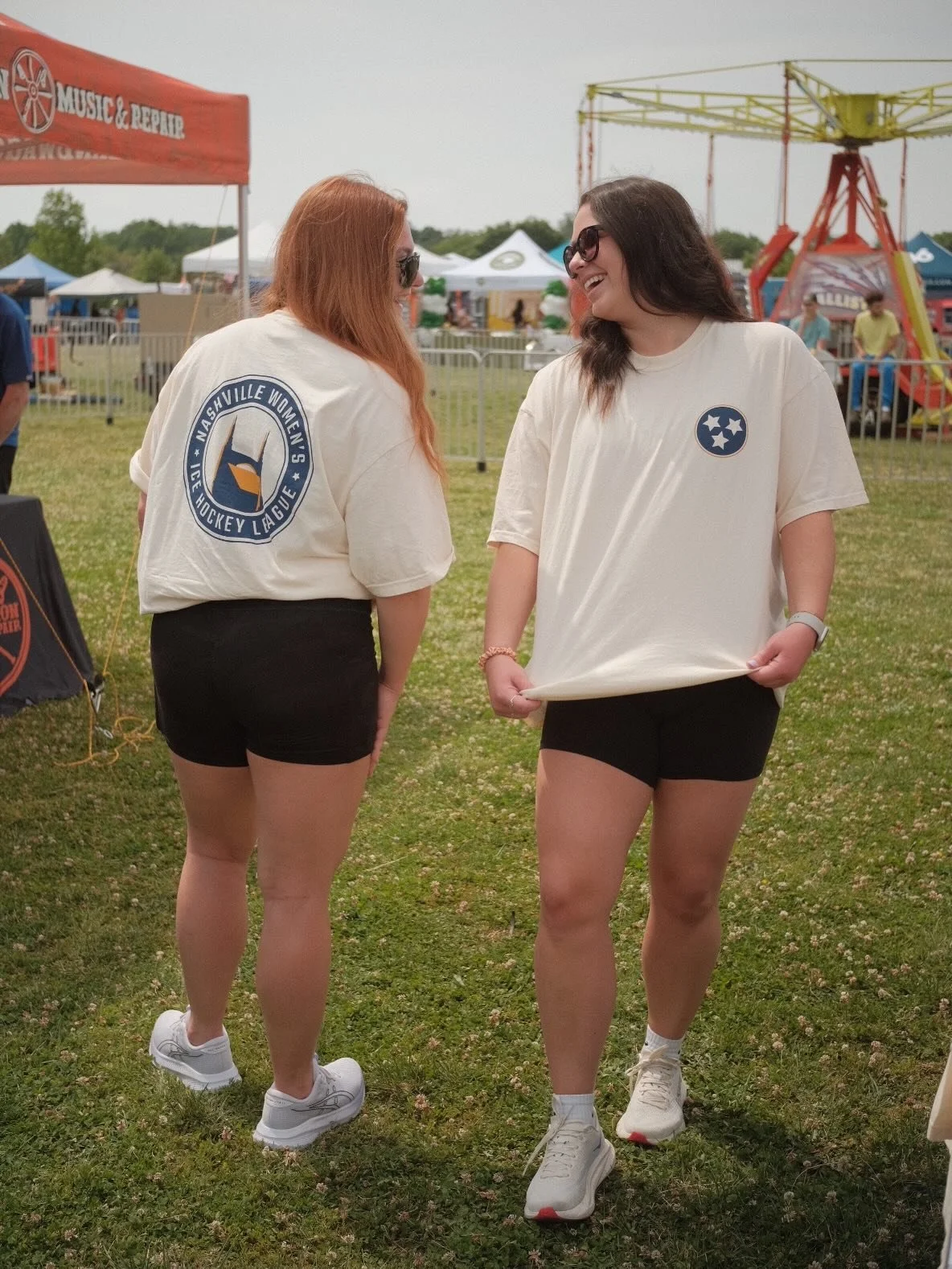 Nashville Women&rsquo;s Hockey merch is HERE!! Head to the link in our bio and shop today 🏒

This is one of the best ways you can help us spread the word and support our non-profit mission to help grow the game of women&rsquo;s hockey in Nashville! 
