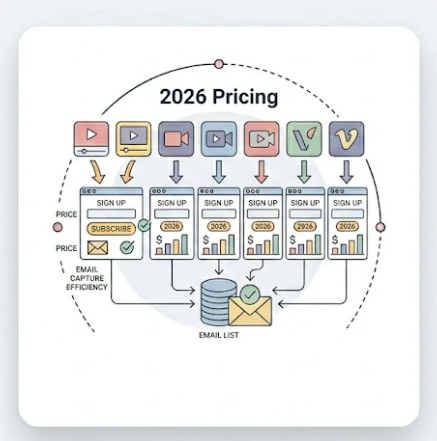 7 Video Hosting Platforms with Email Capture Compared (2026 Pricing Included)
