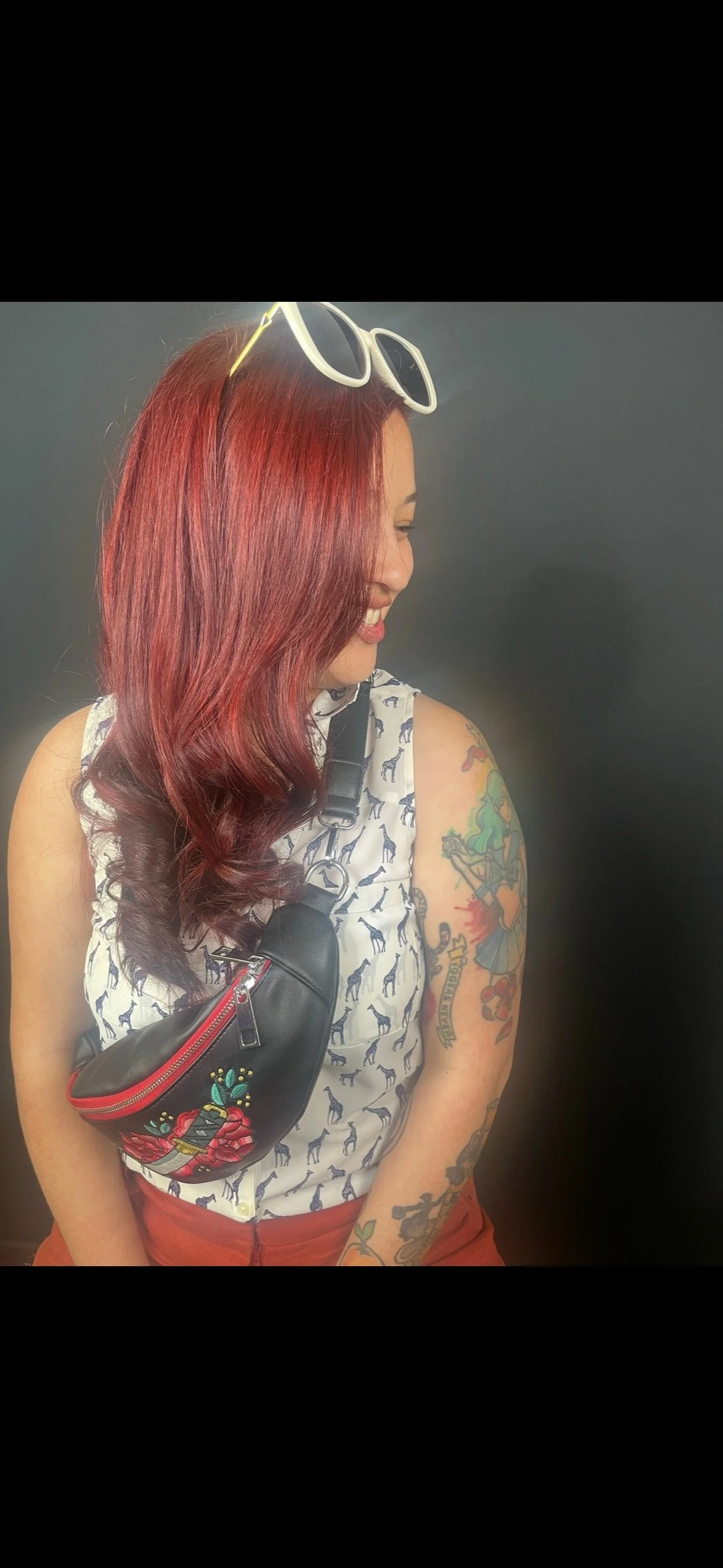 red haircolor oro valley