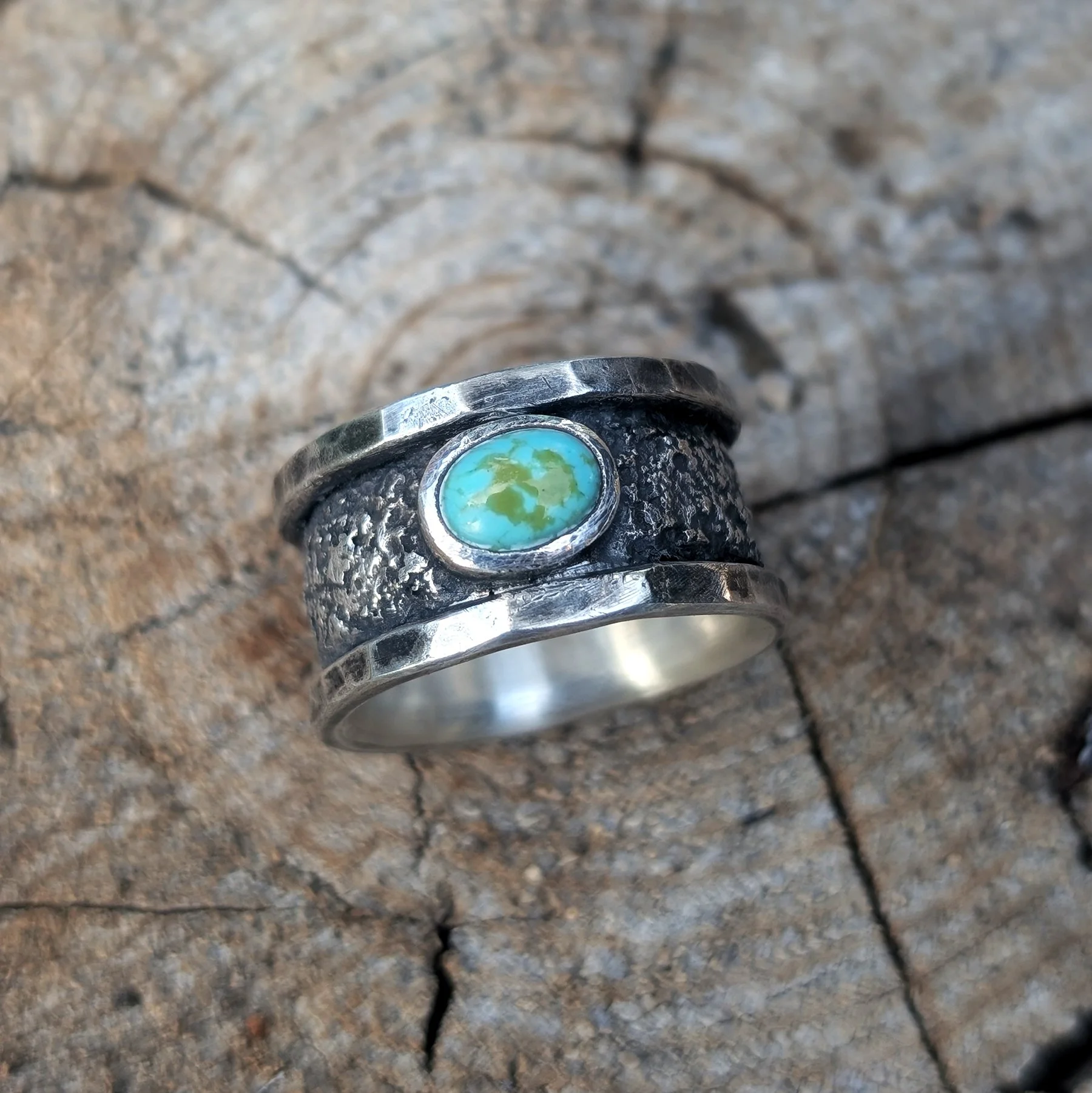 Chunky Textured Turquoise Ring2.jpg