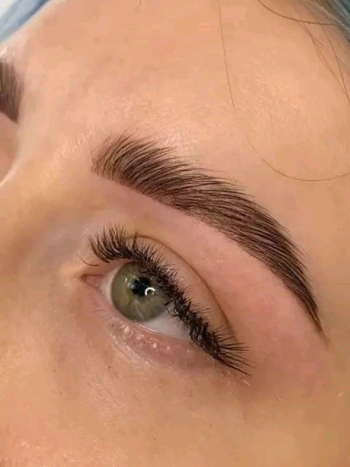 Eyebrow tint and shape by Aria Shanks at Ptera Aesthetics. Add a discounted Brow Lamination for only 30 dollars. Affordable professional eyebrow service in Las Cruces, New Mexico.