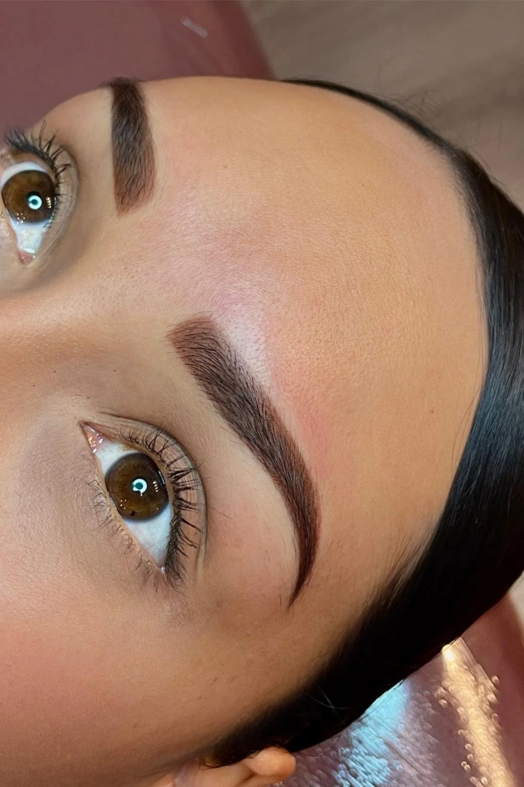 Permanent Makeup service, Powder Brow, at Ptera Aesthetics in Lss Cruces, New Mexico. Premiere brow service provider with best results.