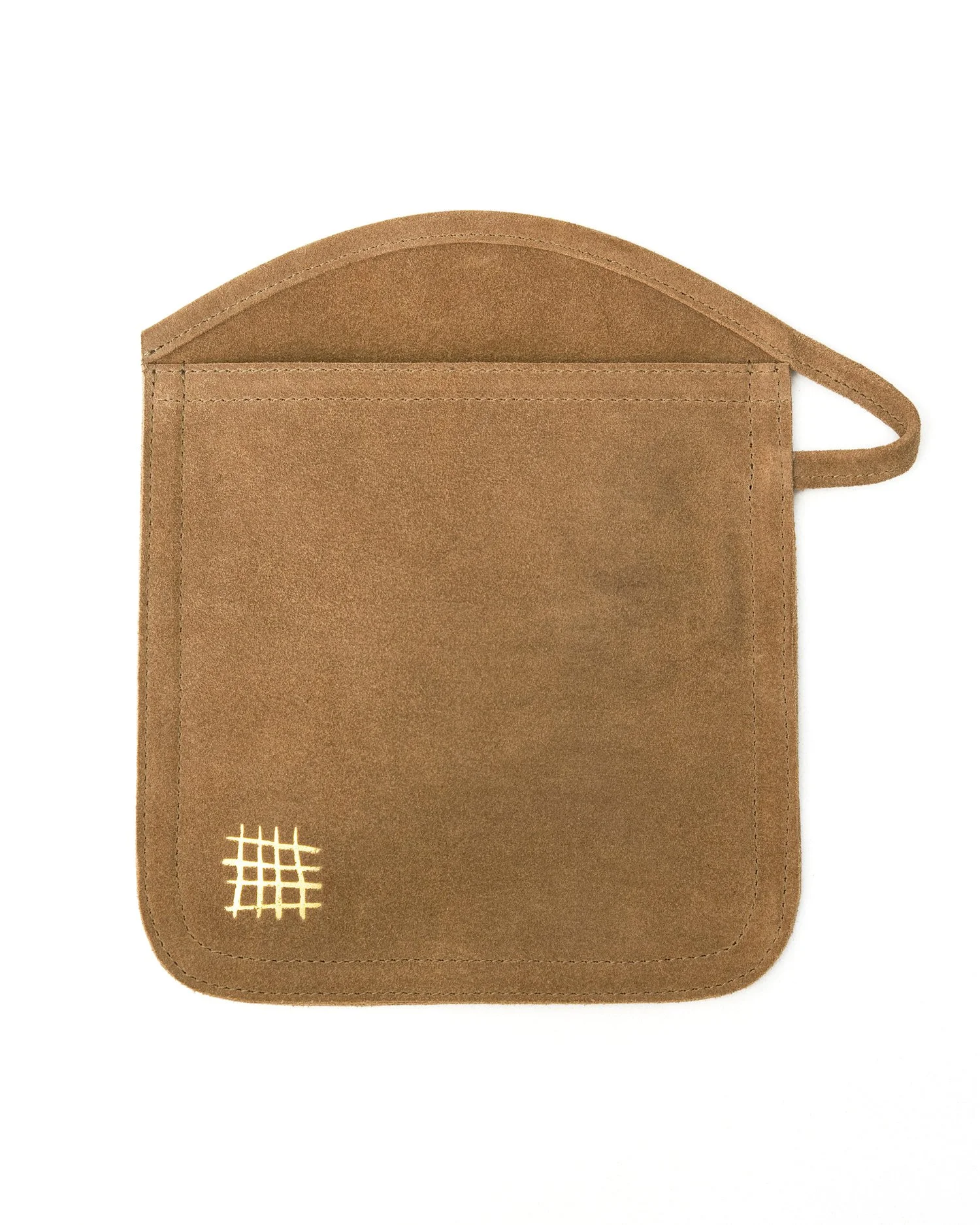 Suede Oven Mitt Tan
