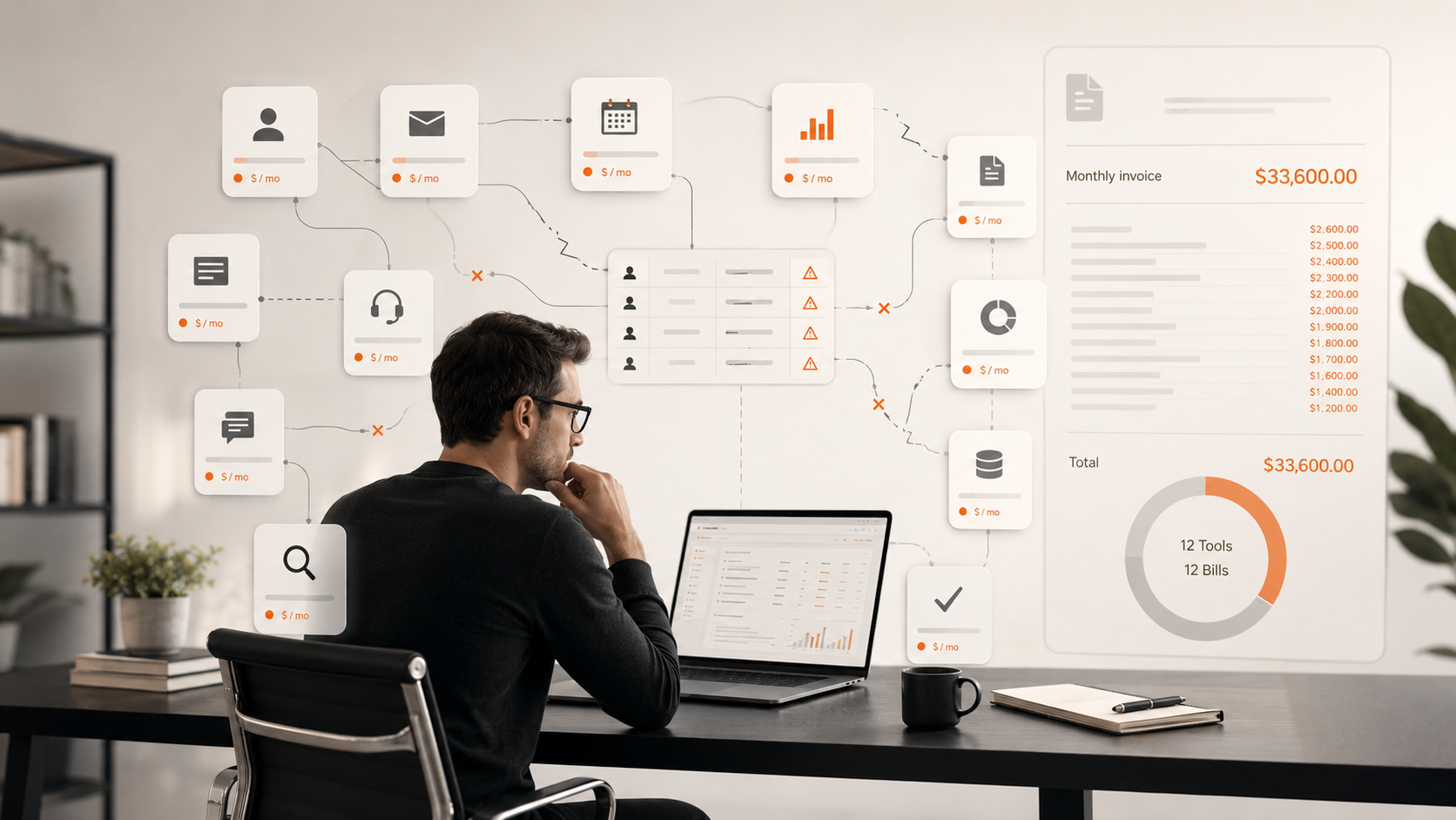 Your 12-Tool Stack Is Costing You $2,800 a Rep, a Month