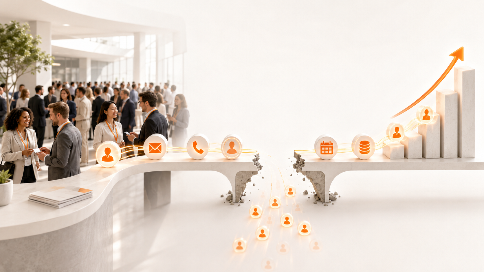 The Post-Event Pipeline Leak: Why Your Best Leads Go Cold in the First 30 Days