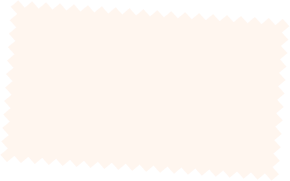 Blank white ticket with jagged edges