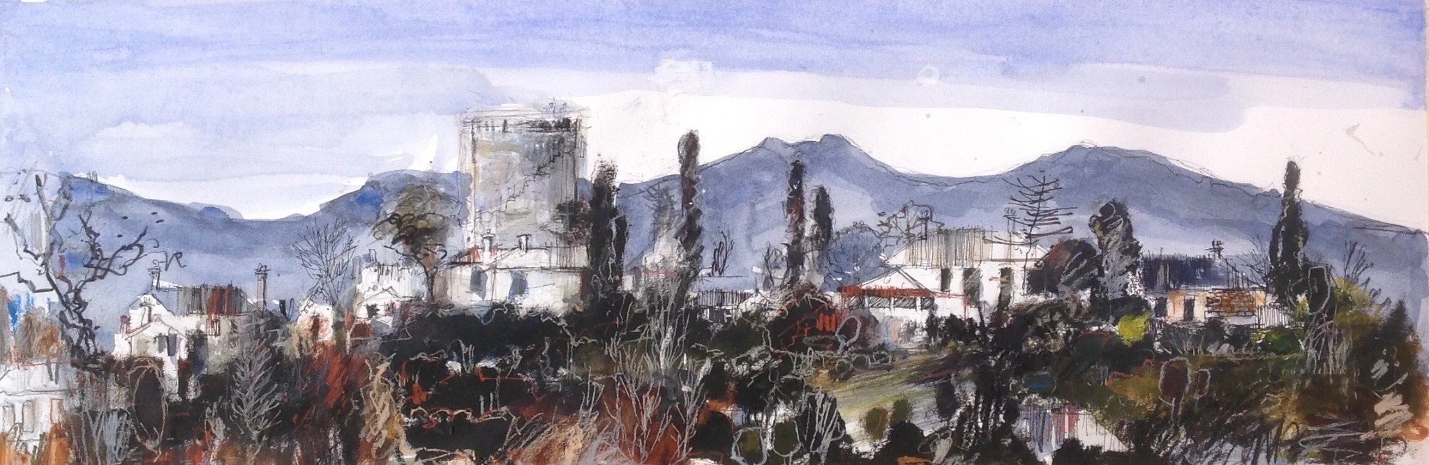 Bega Valley Ridgetop
Watercolour and pastel on paper
30" x 33"