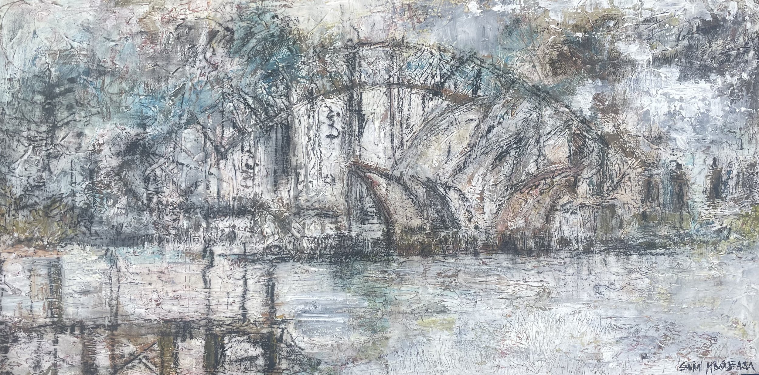 A Vision to Remember
Mixed media
15" x 30"