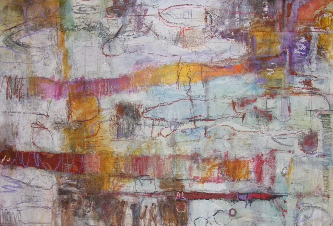 Harbour Lines
Mixed media on canvas
36" x 48"