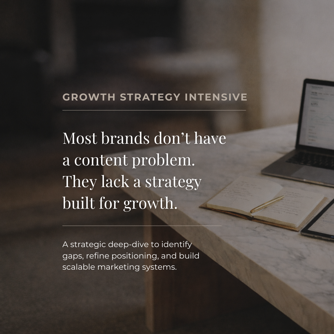 Growth Strategy Intensive