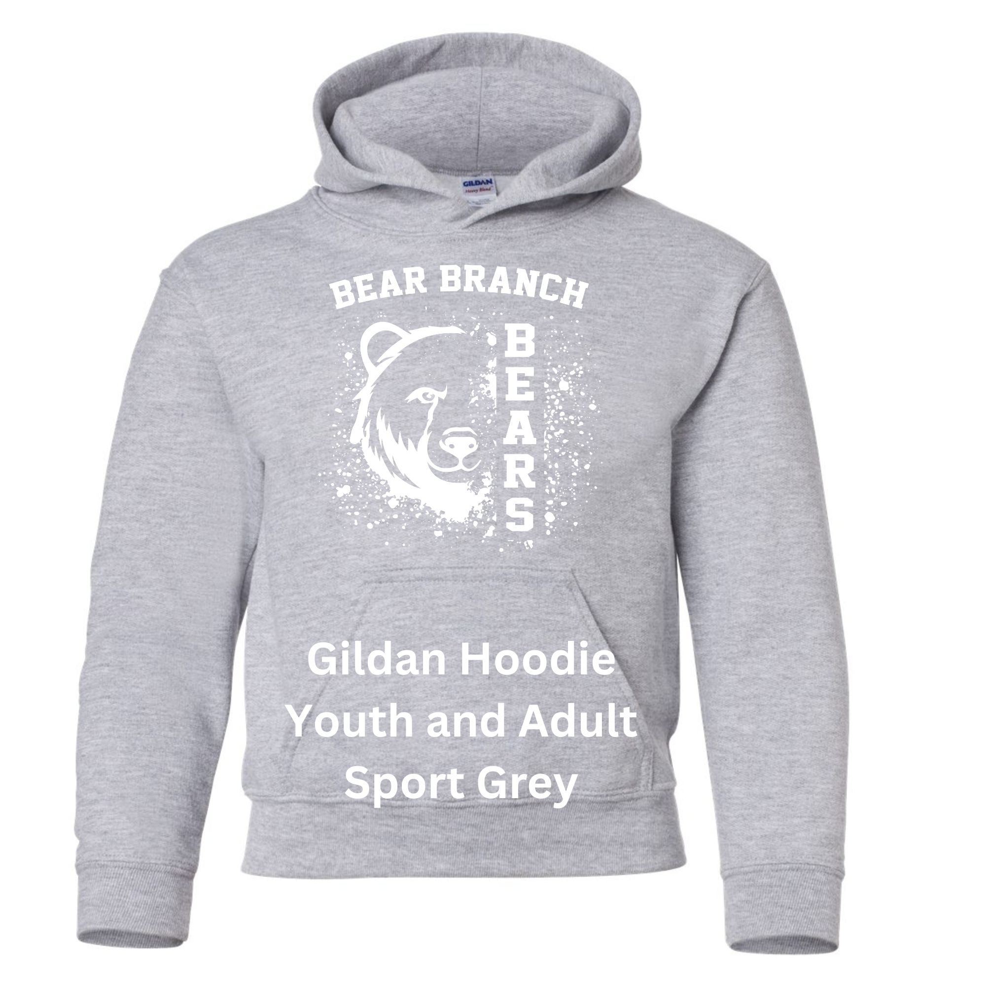 Bear Branch Mascot Hoodie Sweatshirt Spirit Store 2026