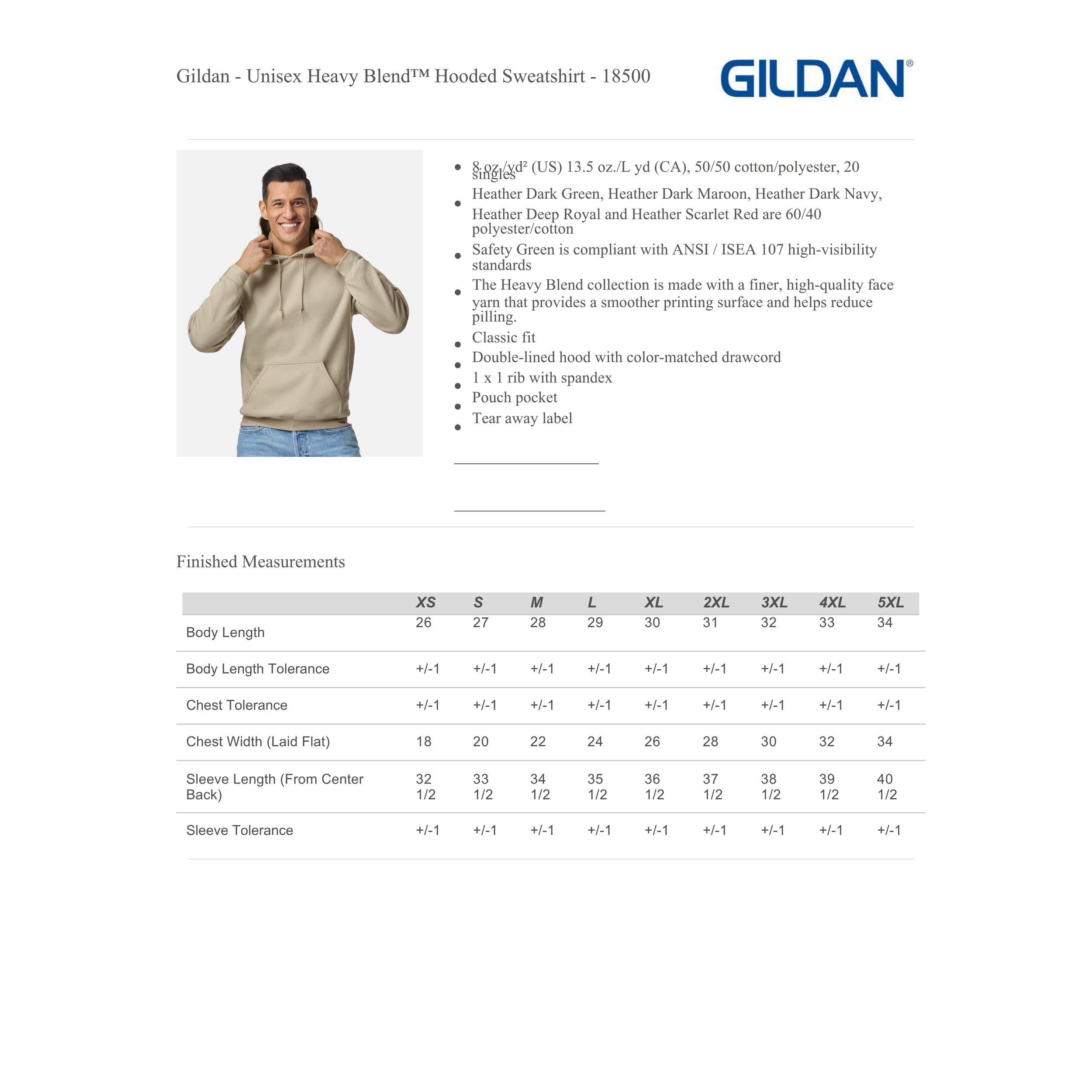 Gildan Hoodie Adult Size Chart.png