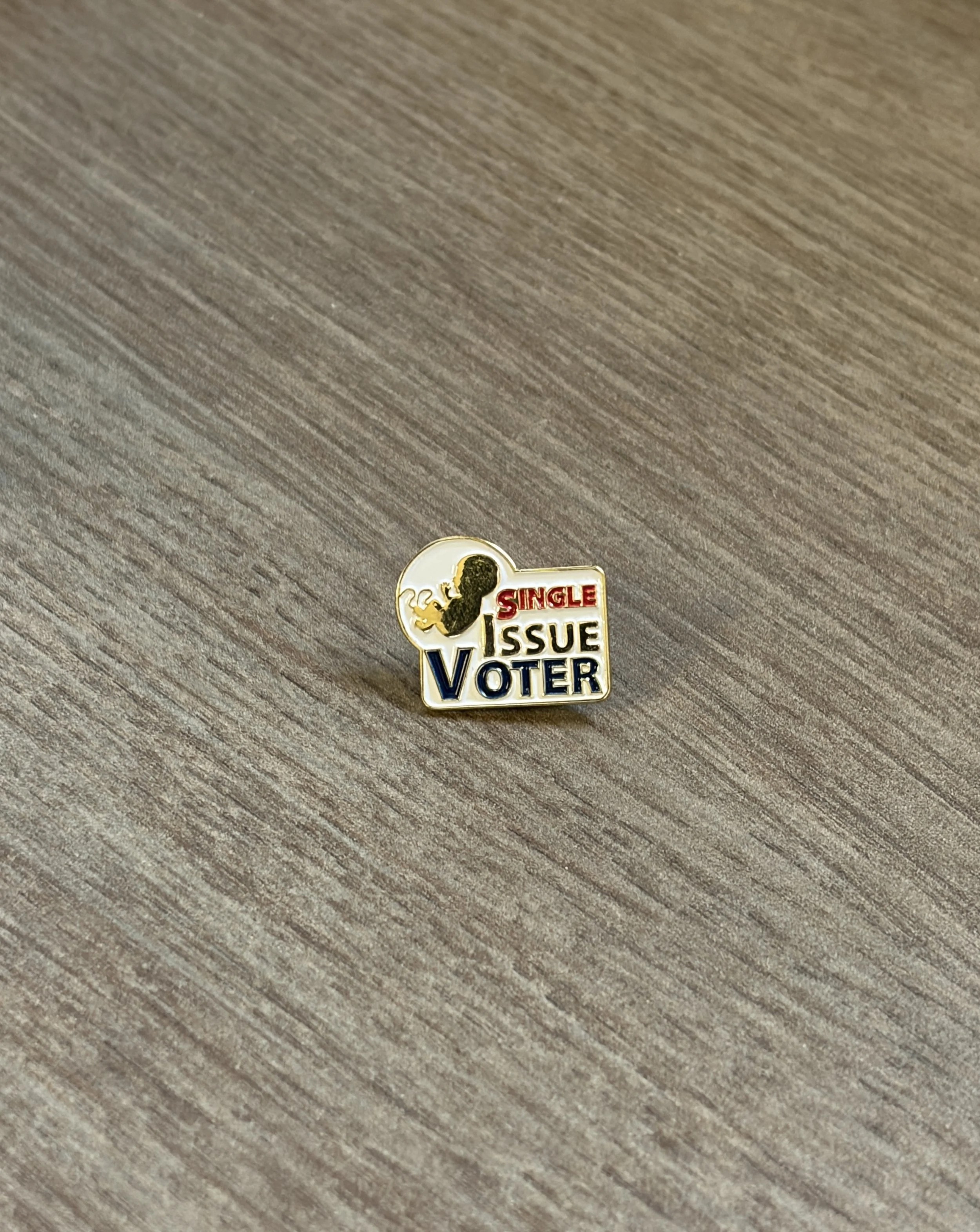 Single Issue Voter Pin