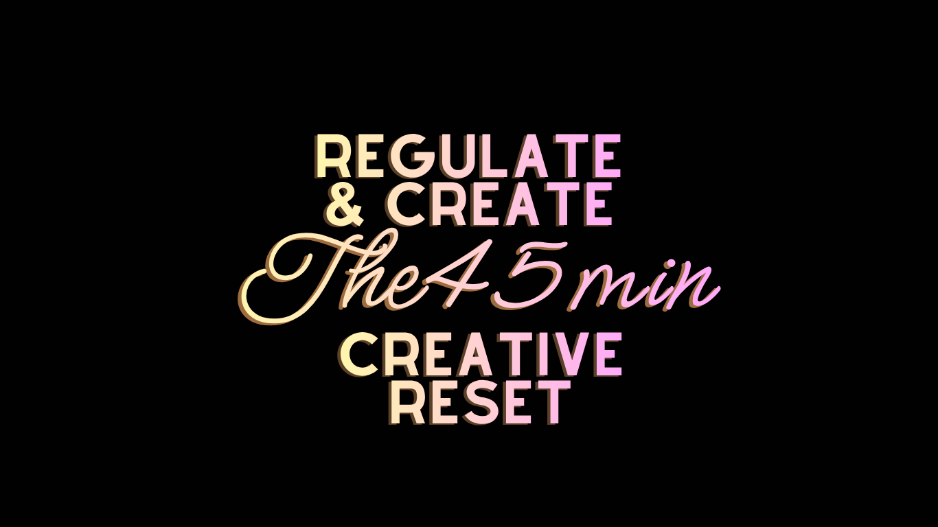 Regulate & Create