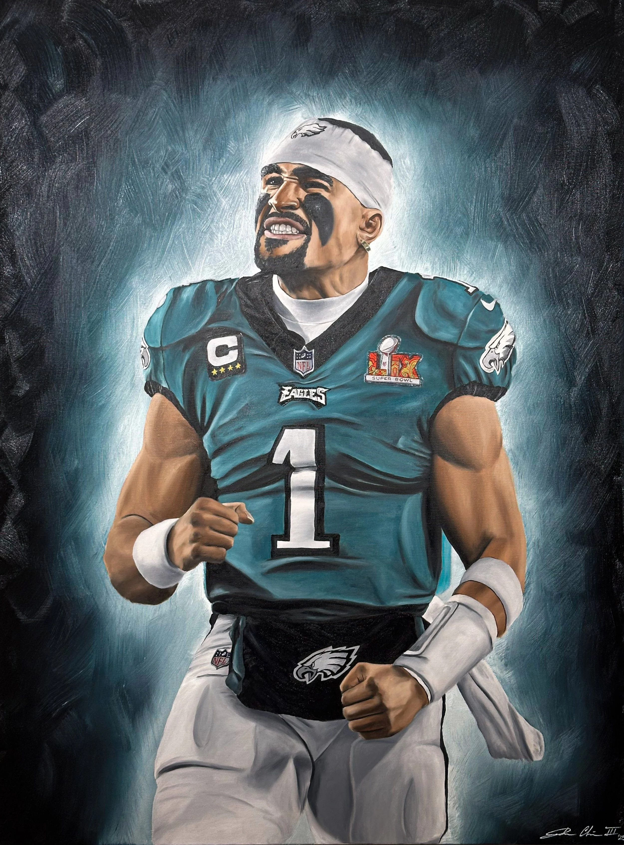 Athlete Paintings – Turning Moments into Masterpieces