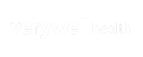 Verywell Health logo with white text on a black background.