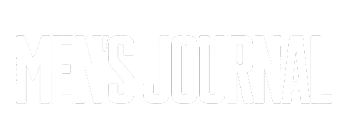 The cover of Men's Journal magazine with the title in large white letters on a black background.