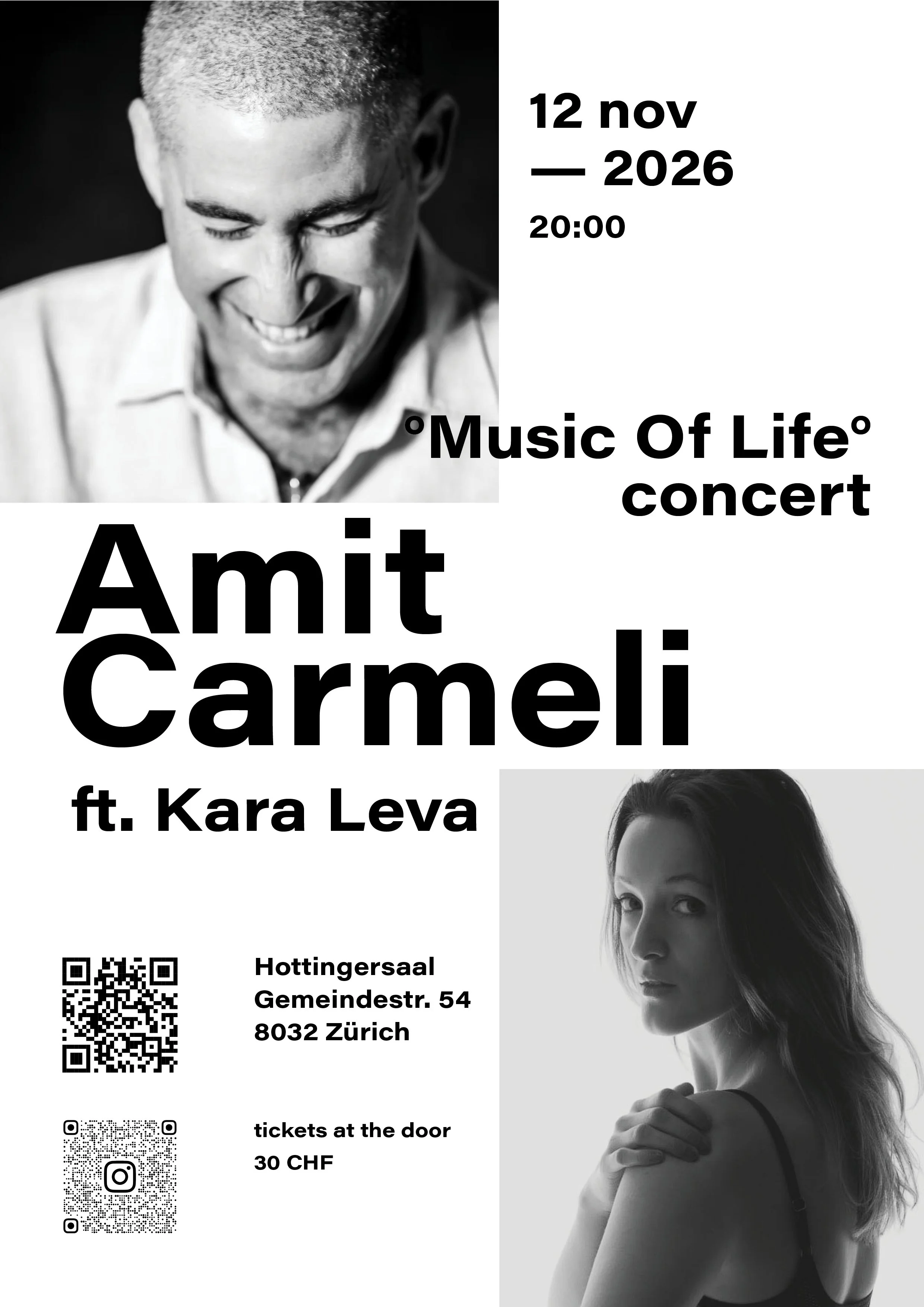 Concert Amit Carmeli (feat. Kara Leva)