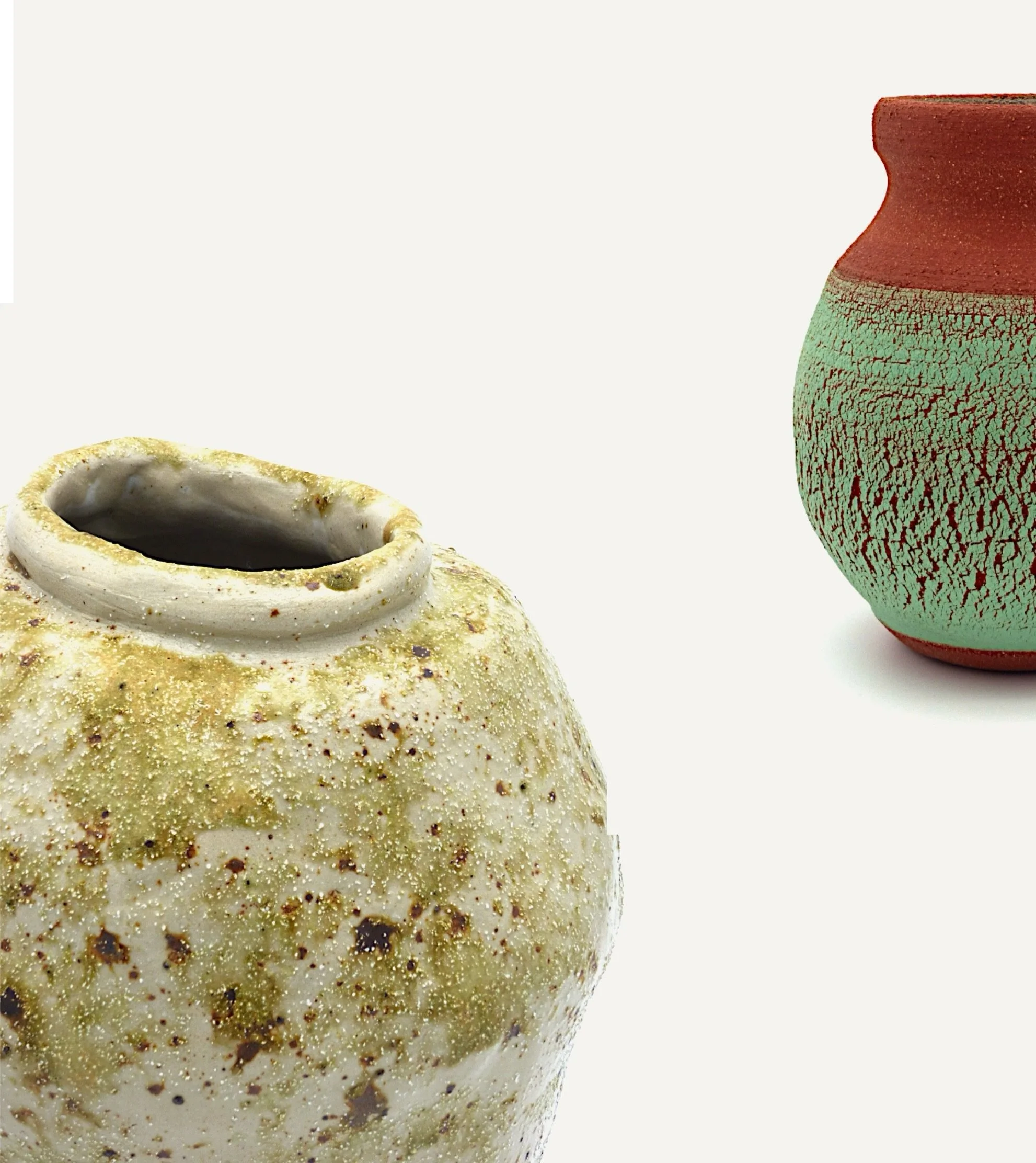 Some new vases available 🙌 

#ceramics #artisan