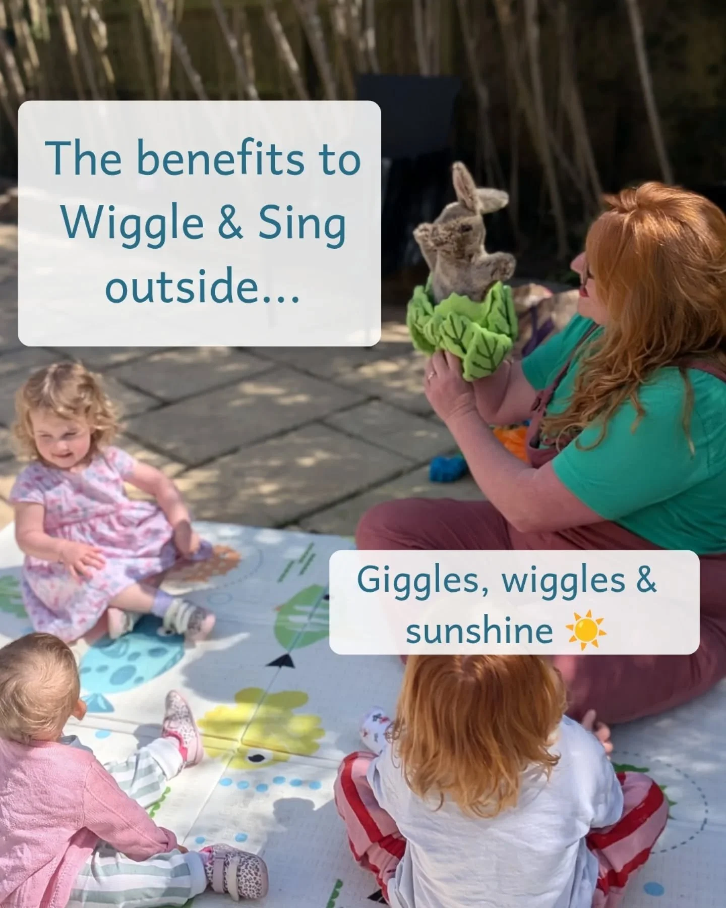Wiggle &amp; Sing in the sunshine ☀️🎶

#creativelearning #outsidelearning #childdevelopment #nationalyearofreading2026 #kidsclub