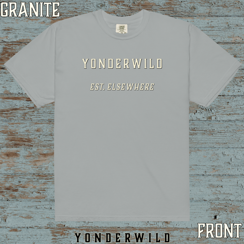 Classic Logo Short Sleeve Bone (Front) (Granite).png