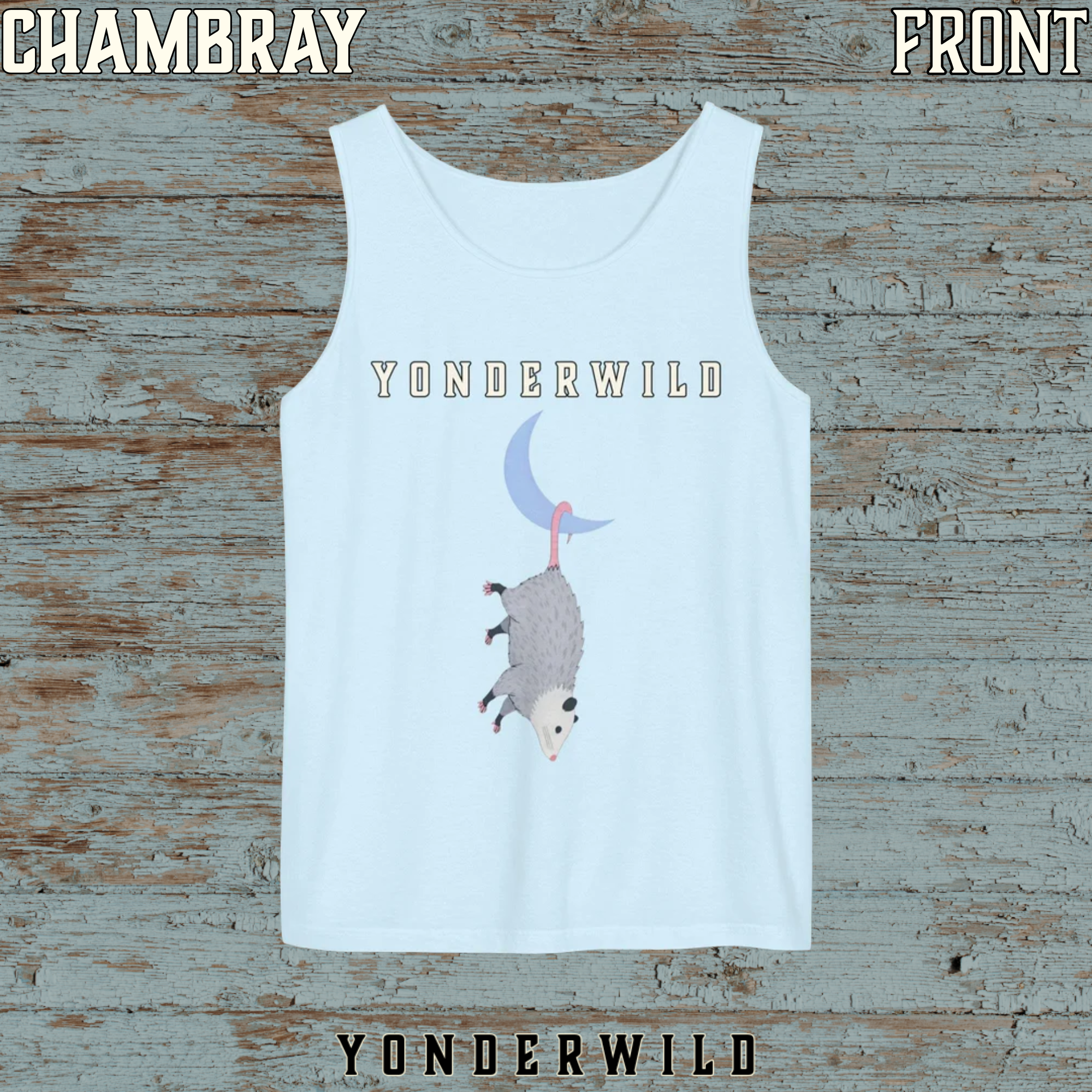 Moon Possum Tank Top