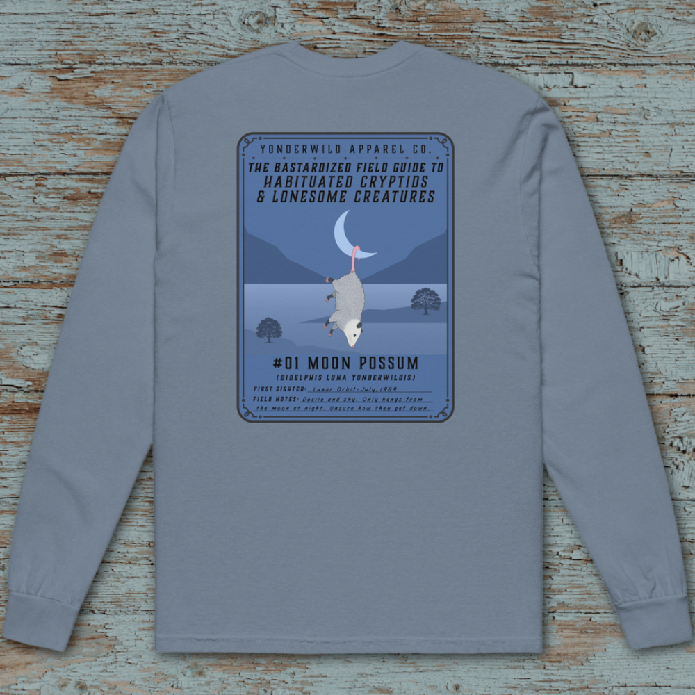 Field Guide Moon Possum Long Sleeve Tee