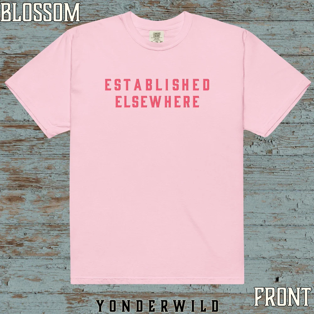 Established Short Sleeve Sunset (Front) (Blossom).png