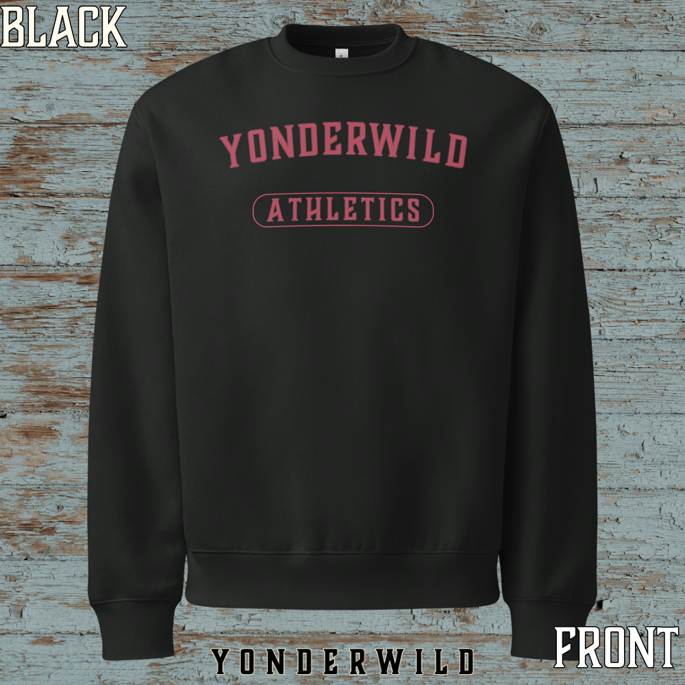 Athletics Oversized Heavyweight Sweatshirt Sumac-Black.png