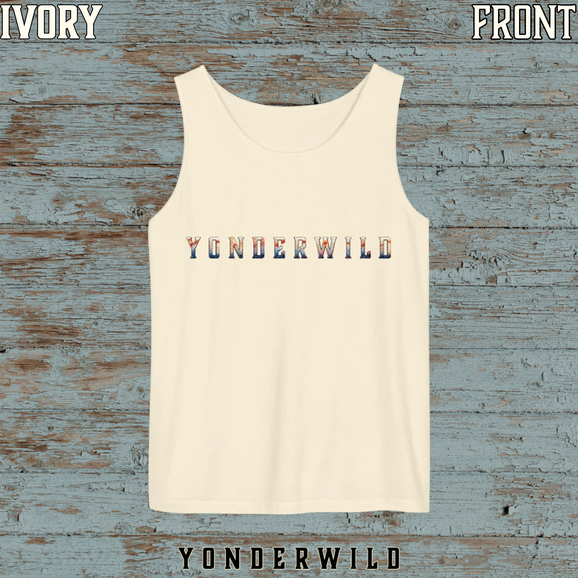 WILD Flowers Logo Tank Top