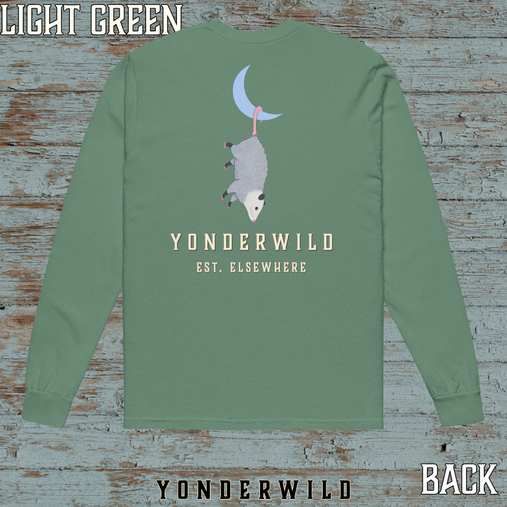 Moon Possum Long Sleeve Tee