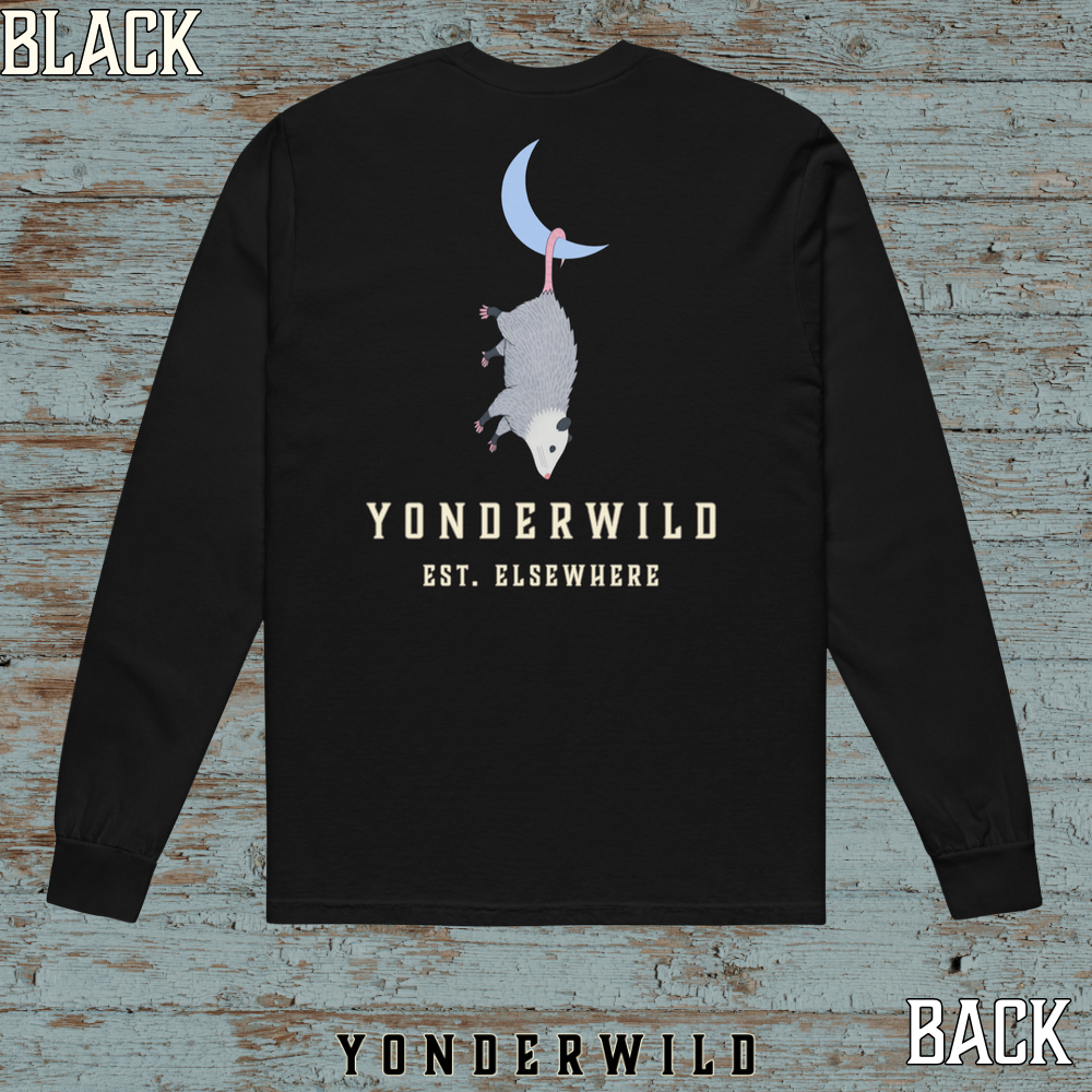 Moon Possum Long Sleeve Tee