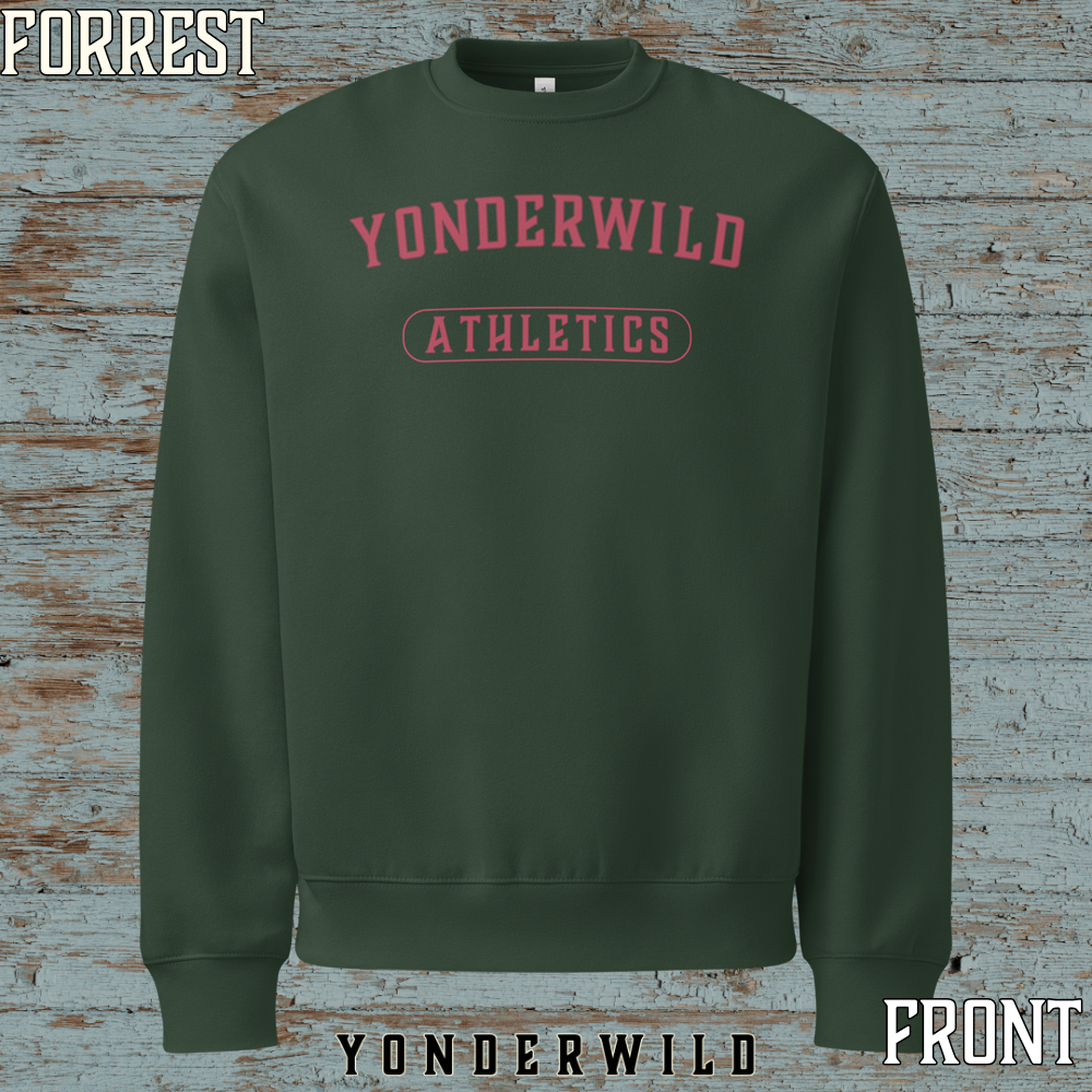 Athletics Oversized Heavyweight Sweatshirt Sumac-Forrest.png