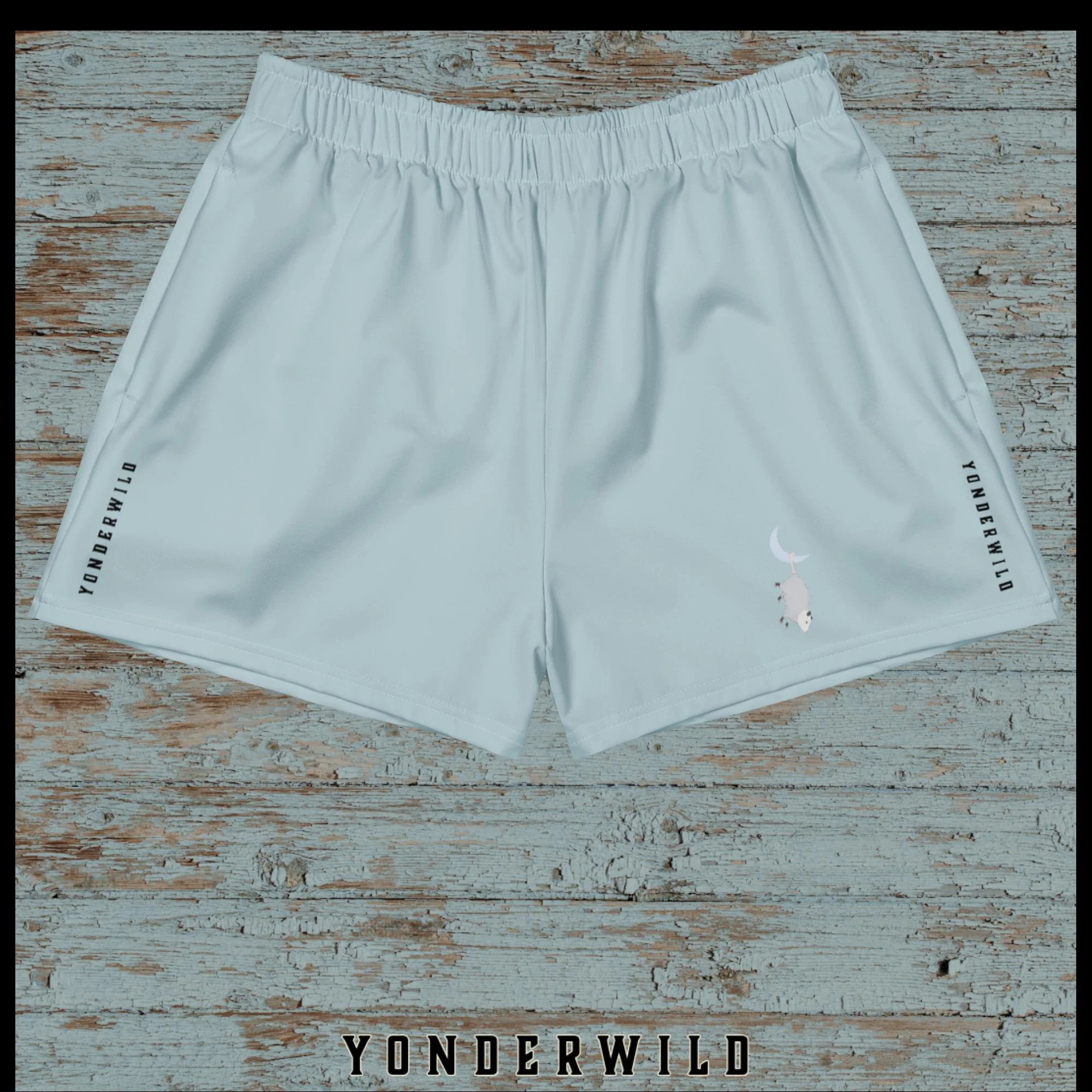 Moon Possum Women's Athletic Shorts