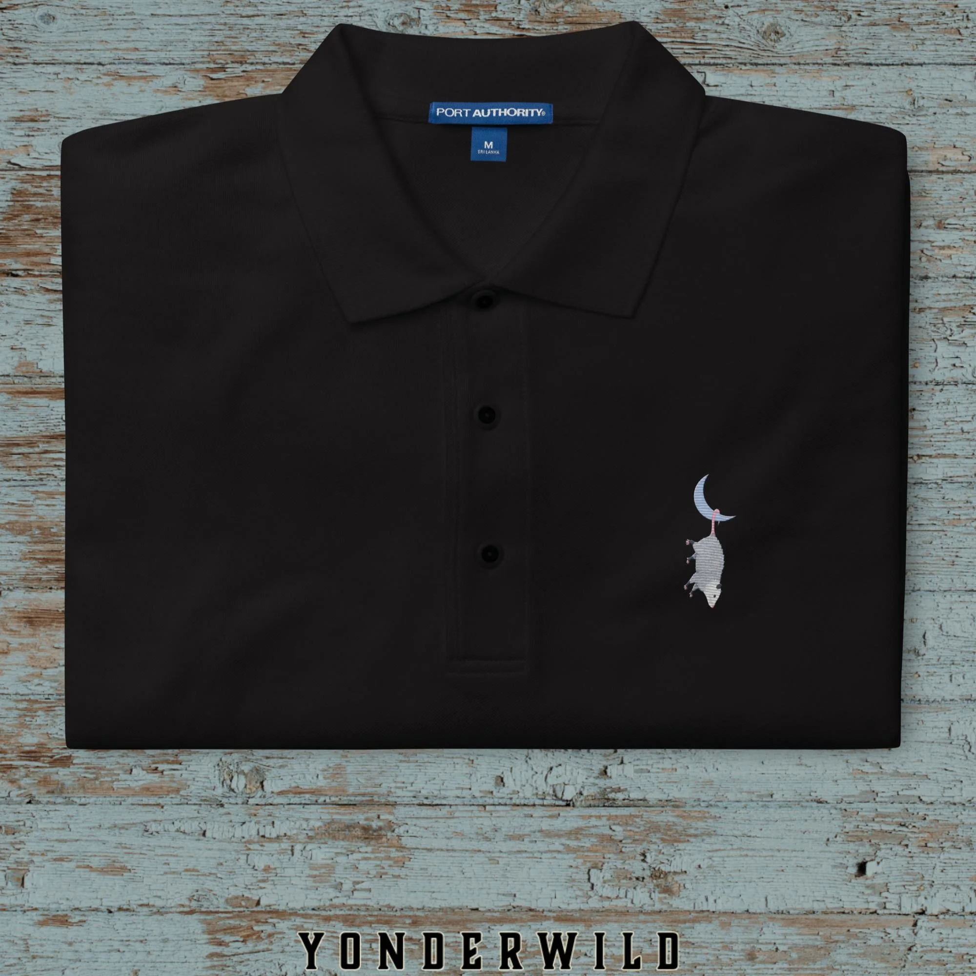 Moon Possum Men's Polo