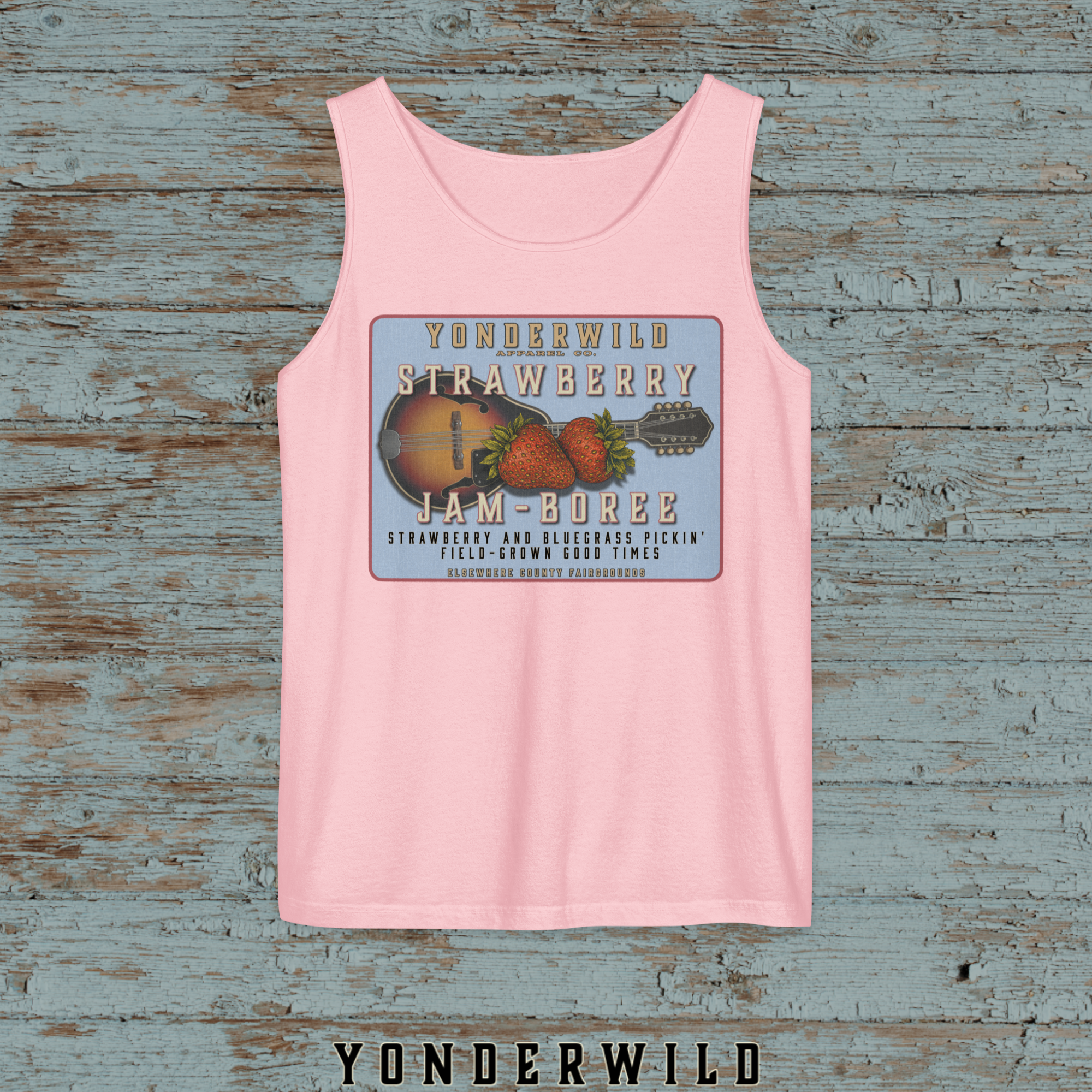 Strawberry Jam-Boree Tank Top