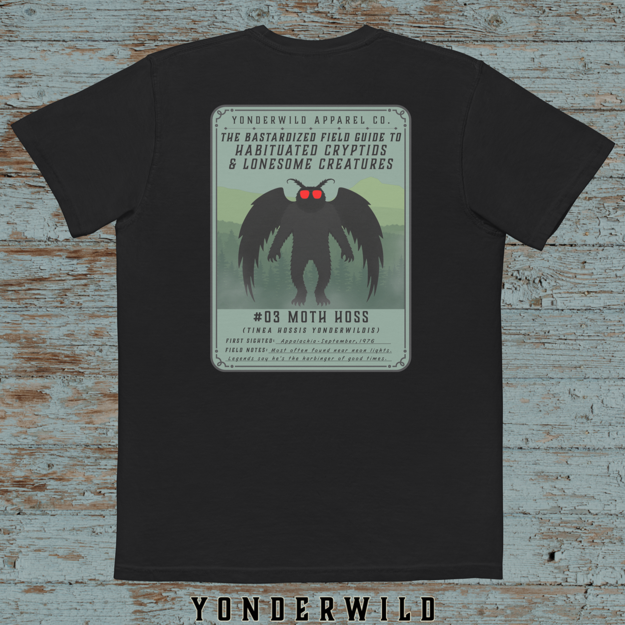 Field Guide Moth Hoss Pocket Tee