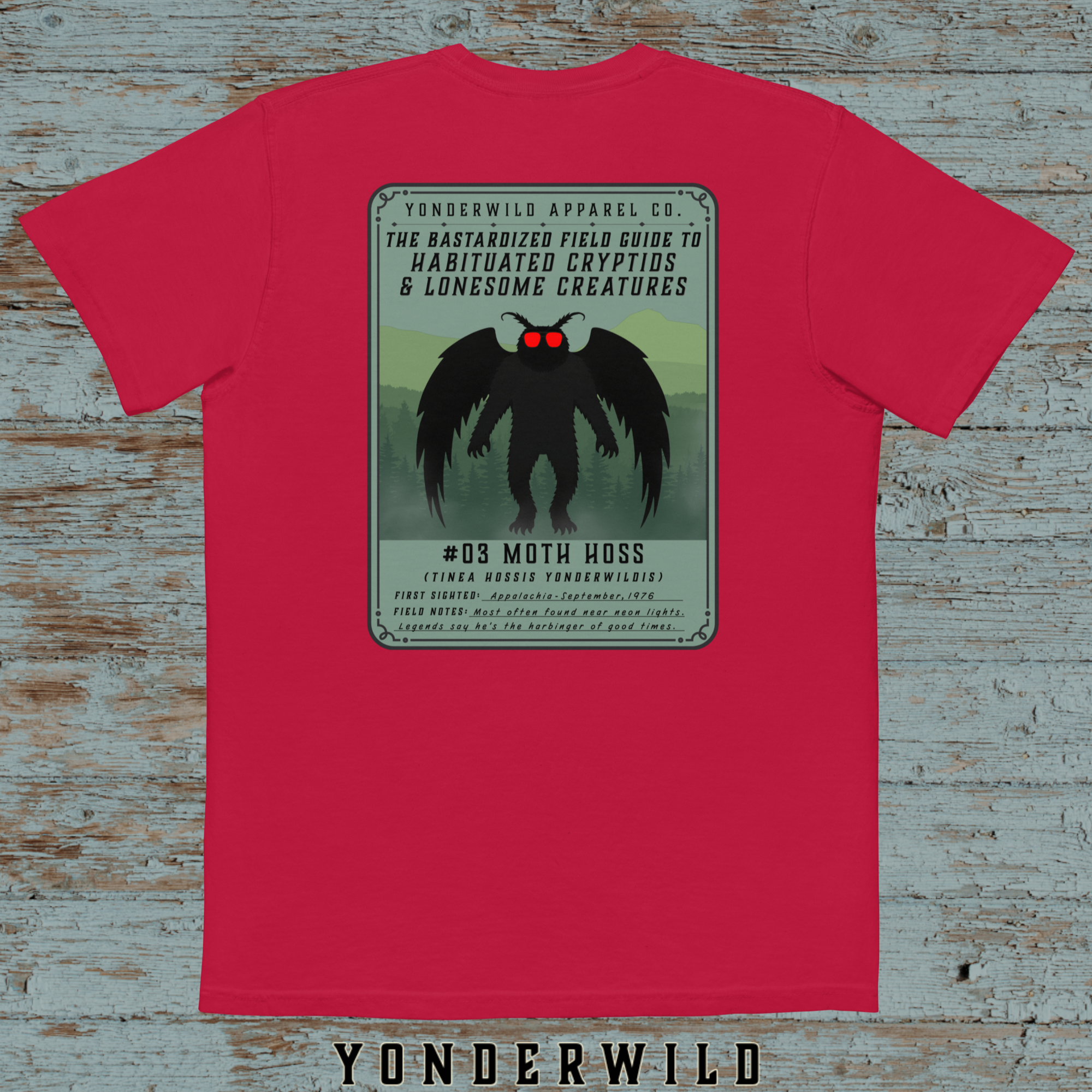 Field Guide Moth Hoss Pocket Tee